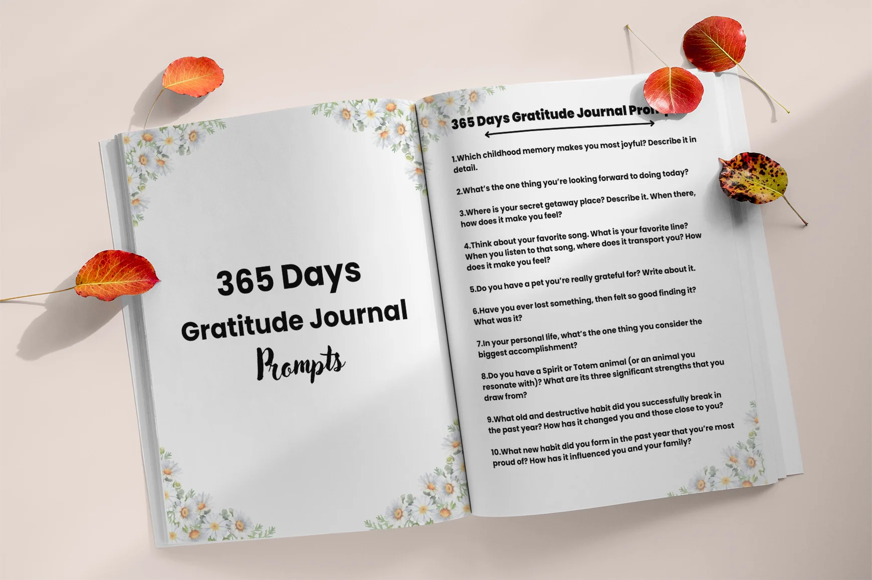 80 Days Gratitude Prompts - Image 2