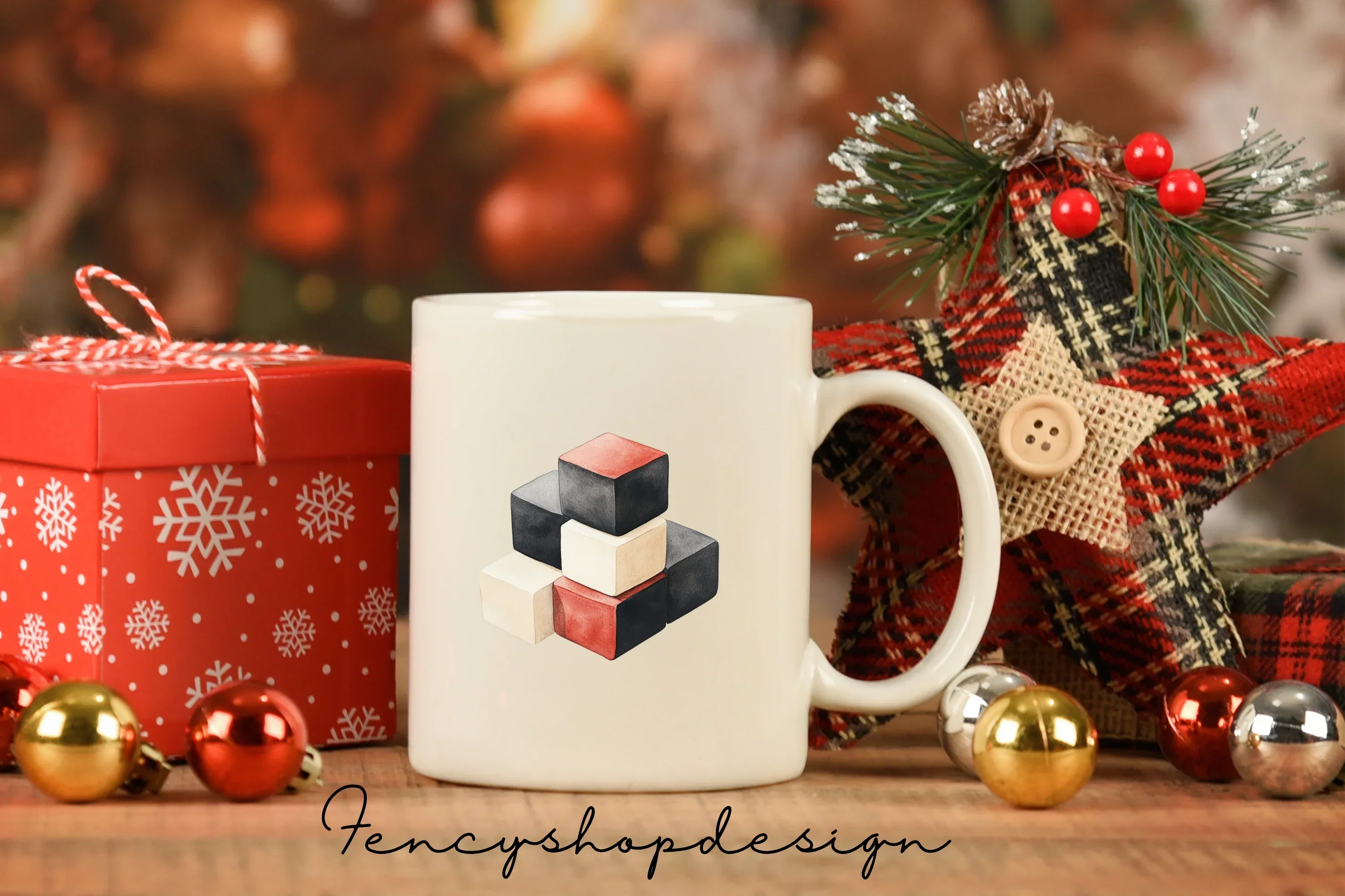 Abstract Blocks Shapes Clipart Bundle - Image 2