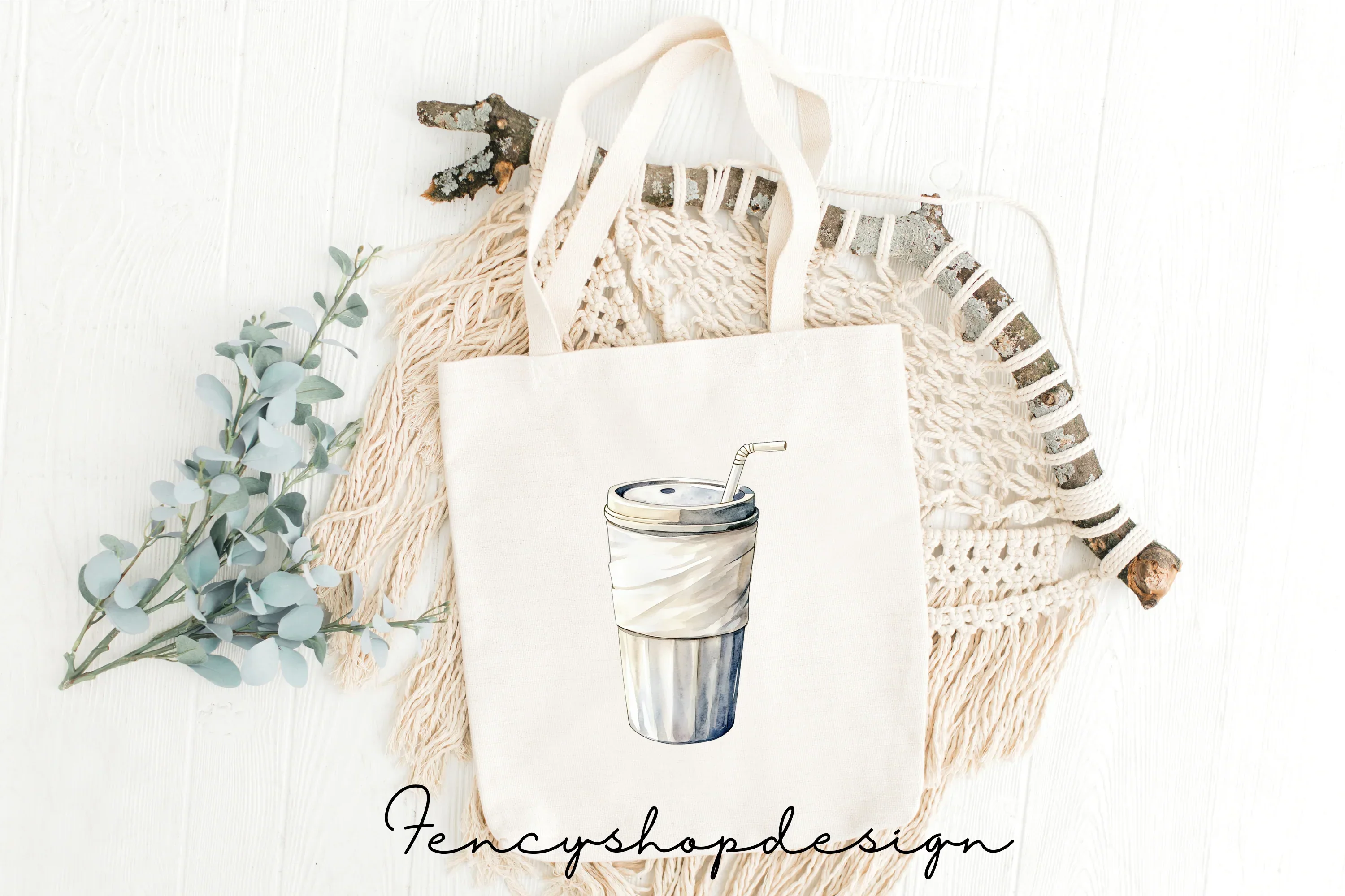 Abstract Boho Tumbler Clipart Bundle - Image 4