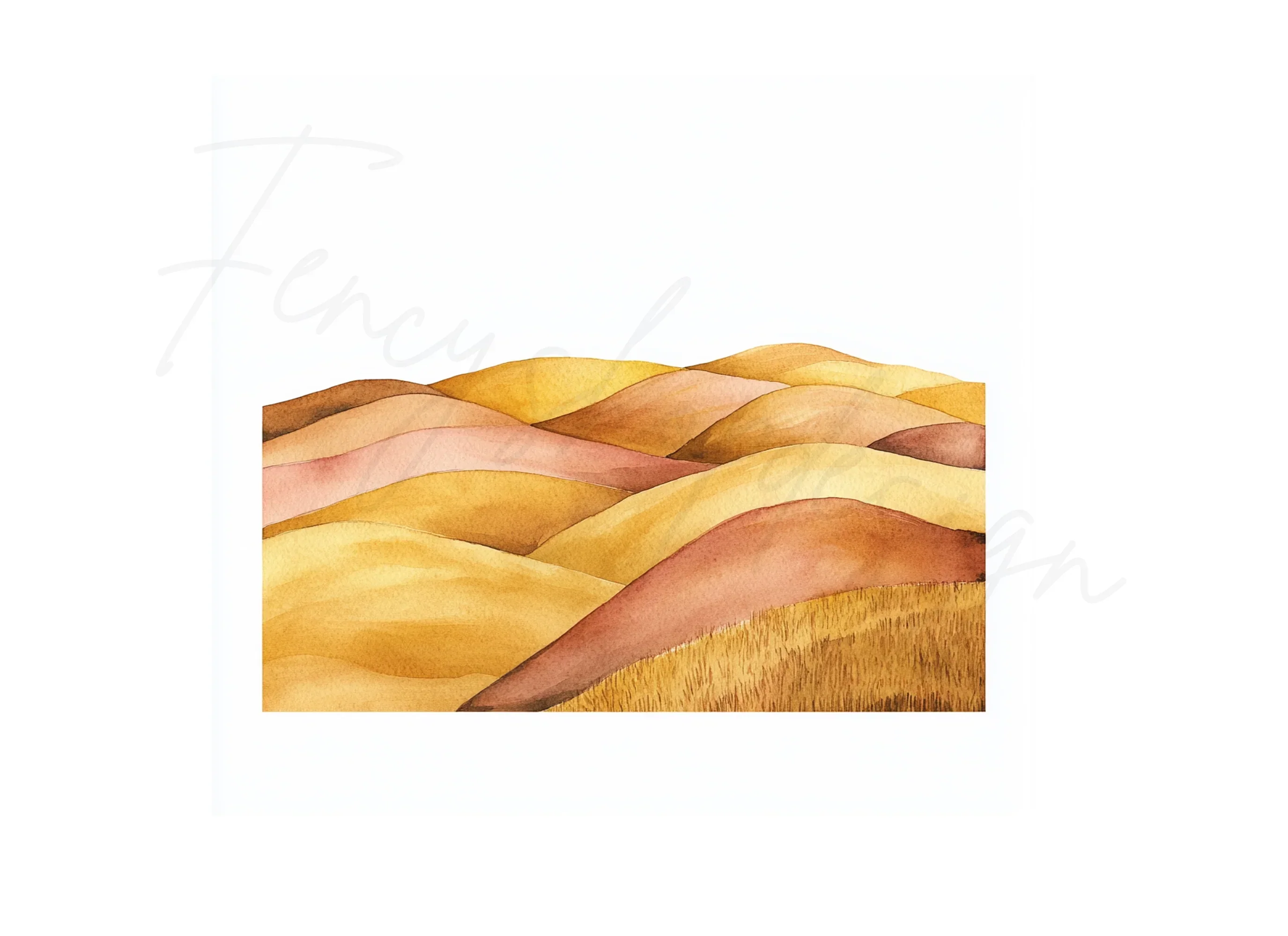 Abstract Landscape Clipart Bundle - Image 3
