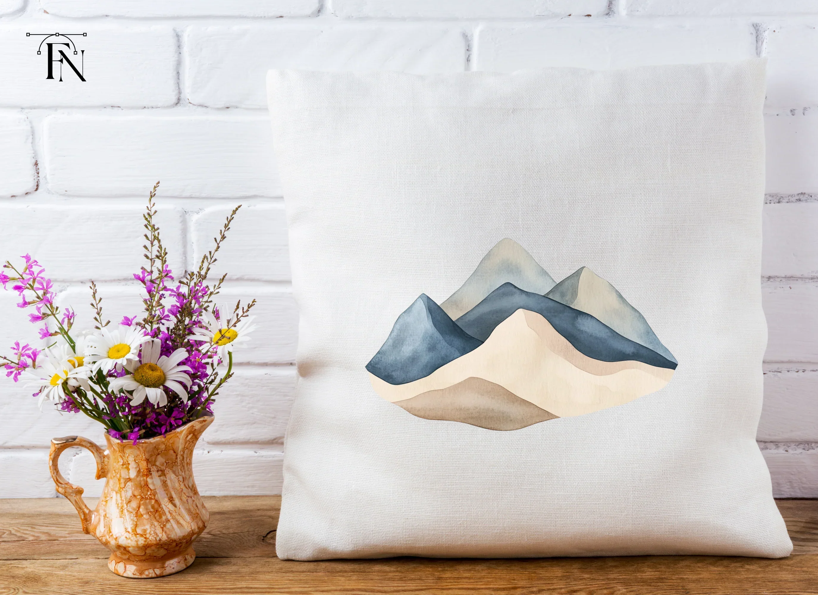 Abstract Mountain Clipart Bundle - Image 5