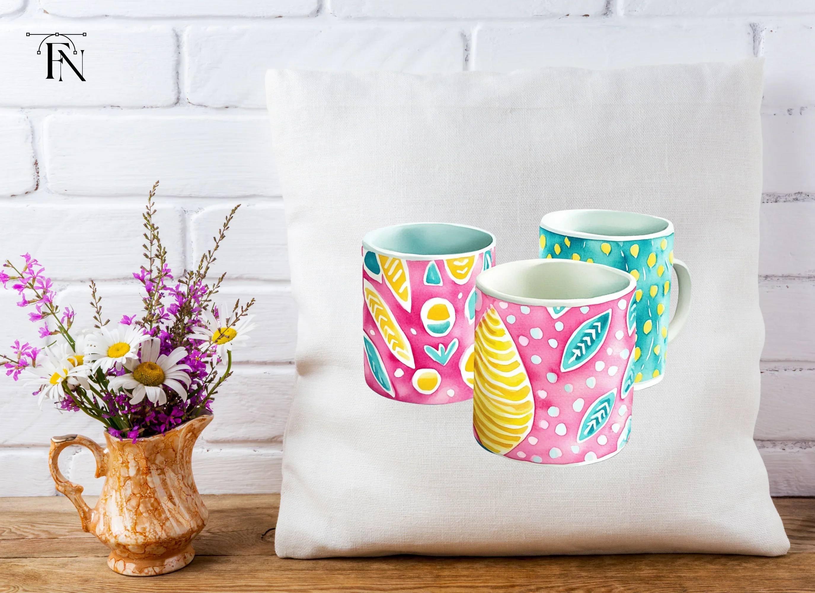 Abstract Pattern Clipart Bundle - Image 4