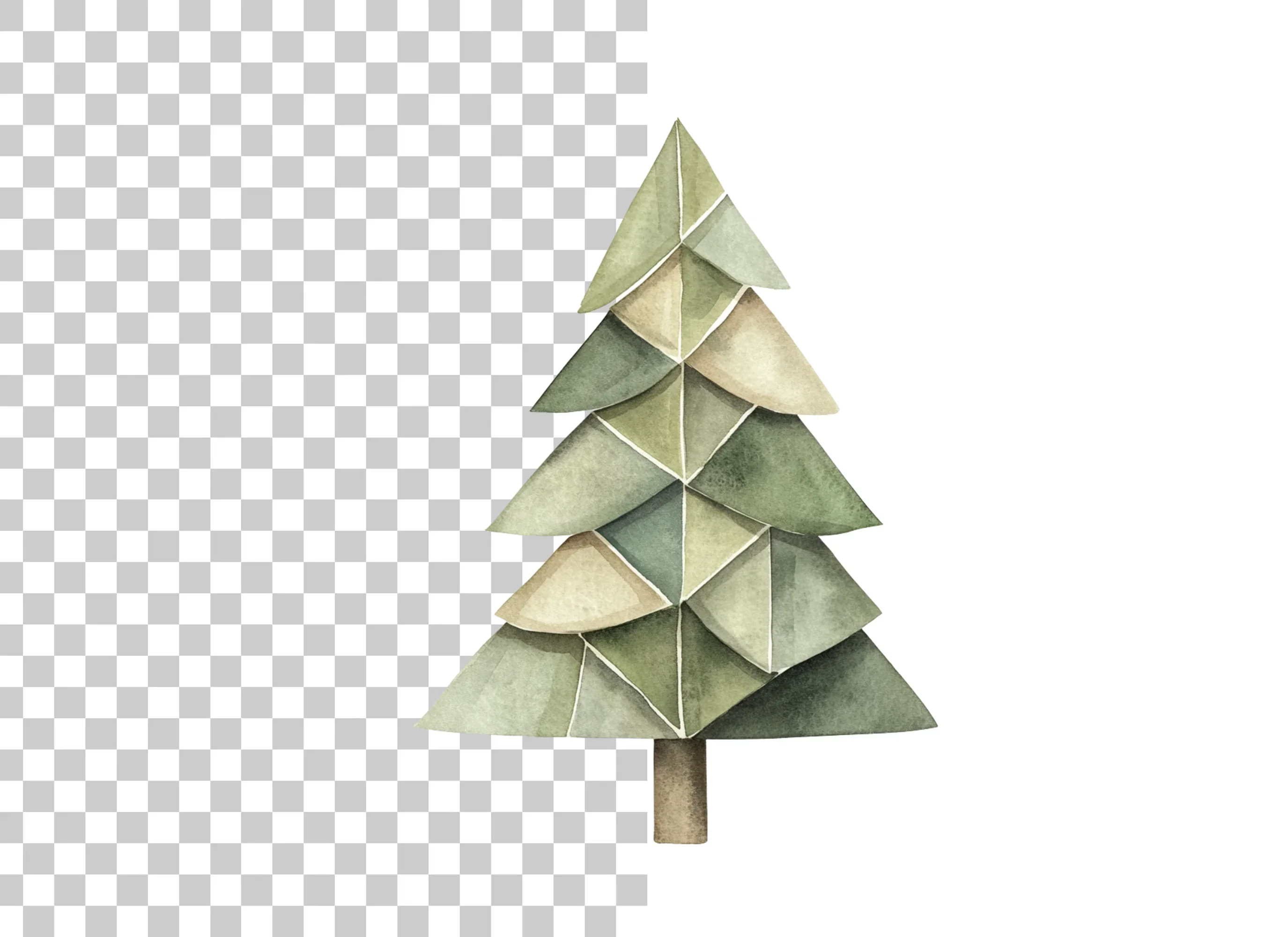 Abstract Tree Clipart Bundle - Image 2