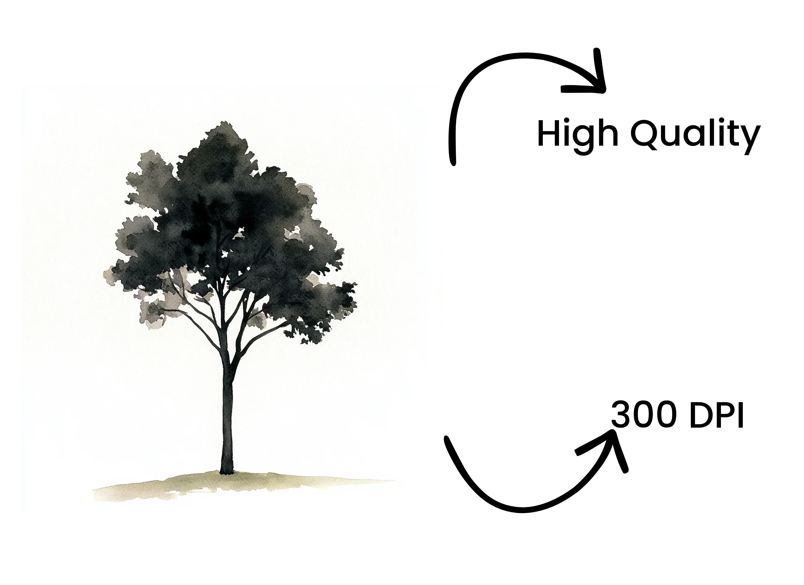 Abstract Tree Illustrations Clipart Bundle - Image 4