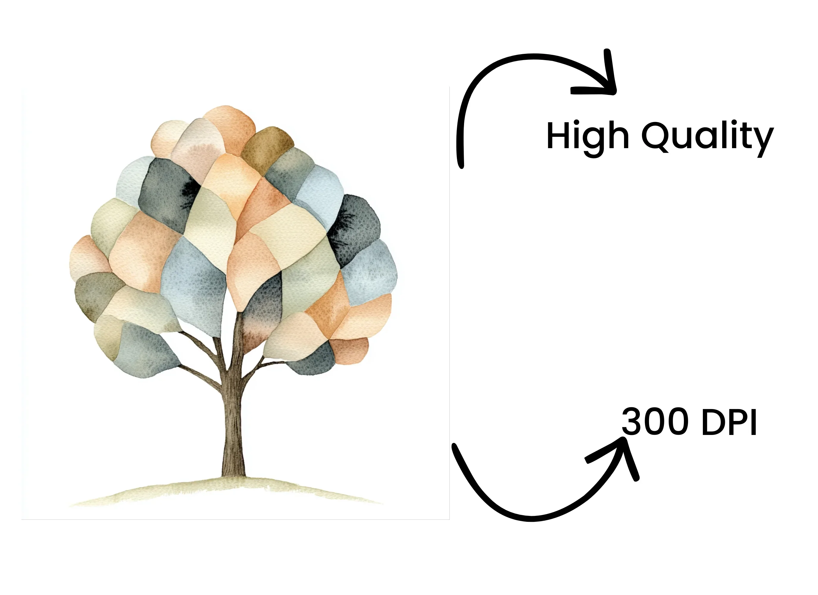 Abstract Trees Clipart Bundle - Image 4