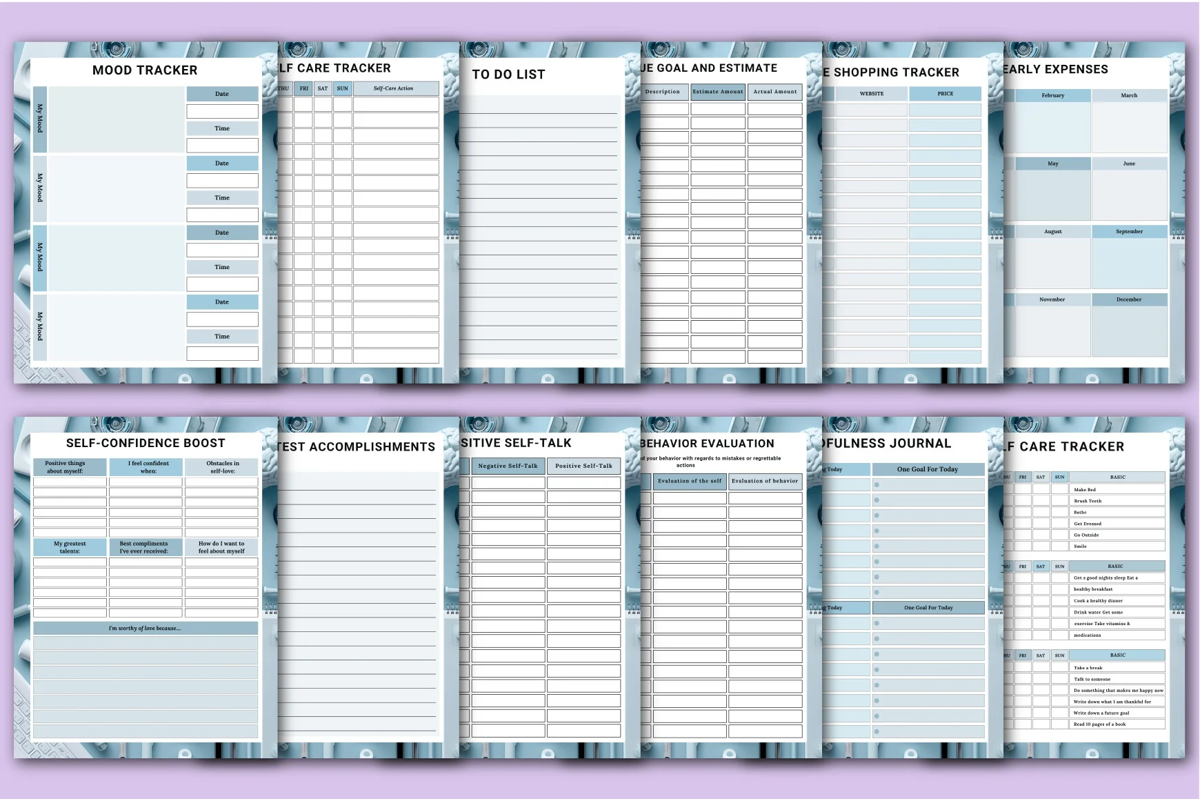 ADHD Brain Dump Toolkit Planner - Image 3