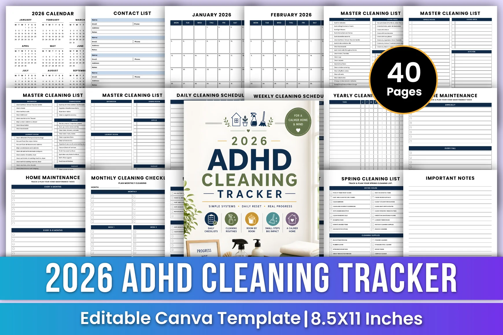 Adhd Cleaning