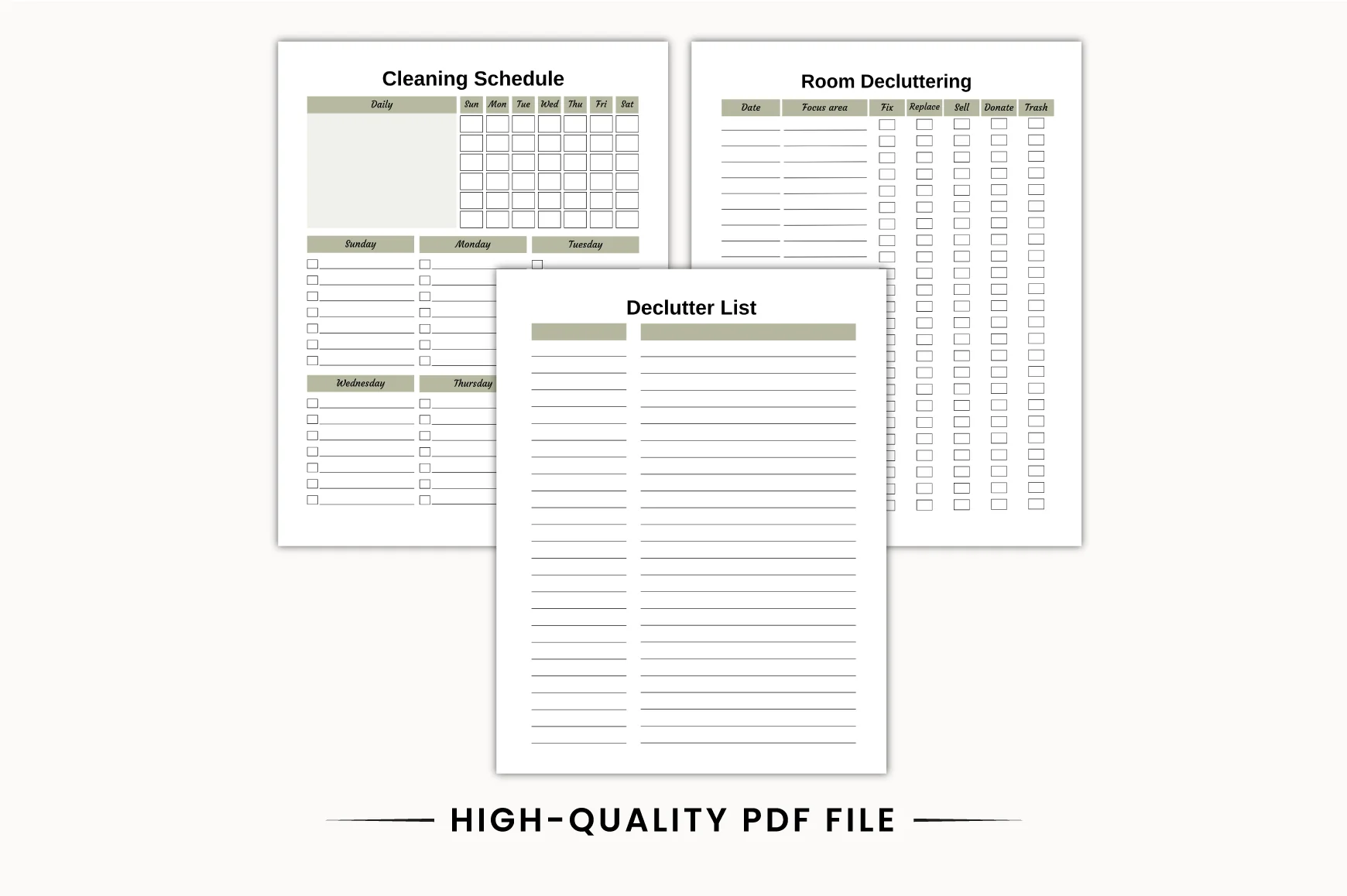 ADHD Cleaning & Declutter Planner - Image 2