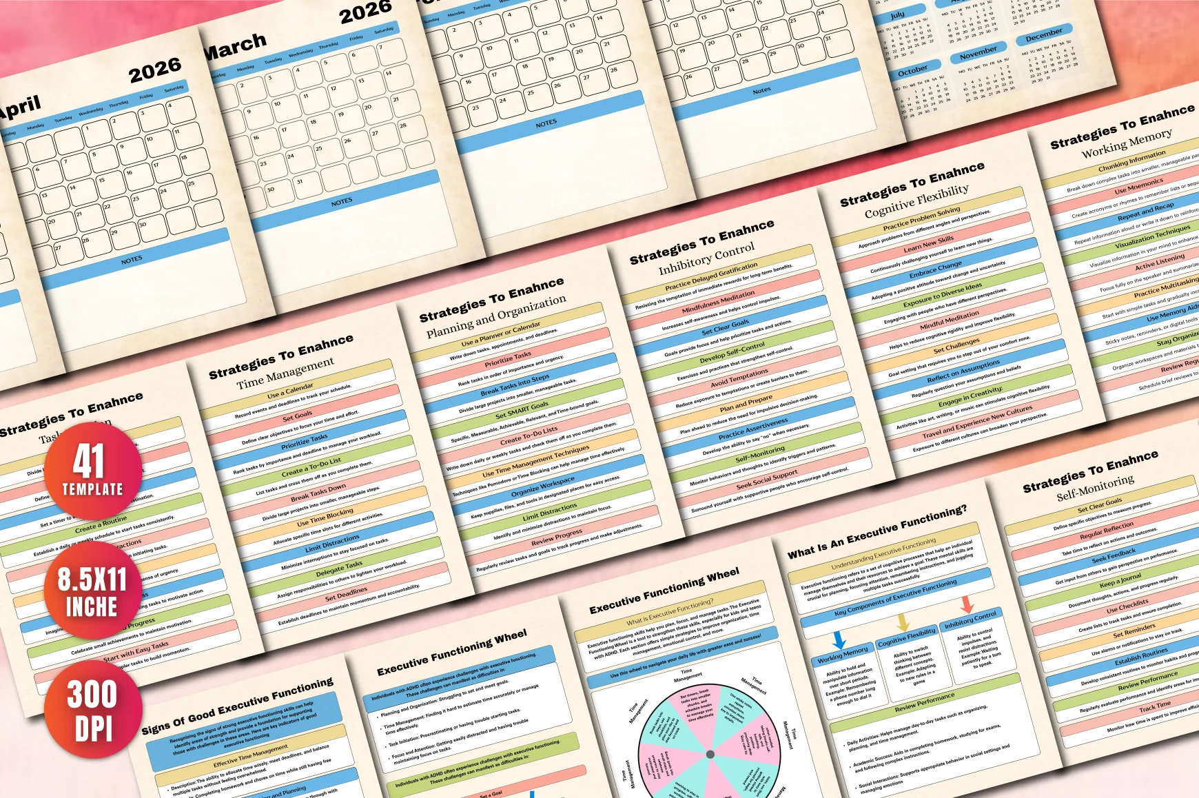 ADHD Executive Functioning Planner - Image 2