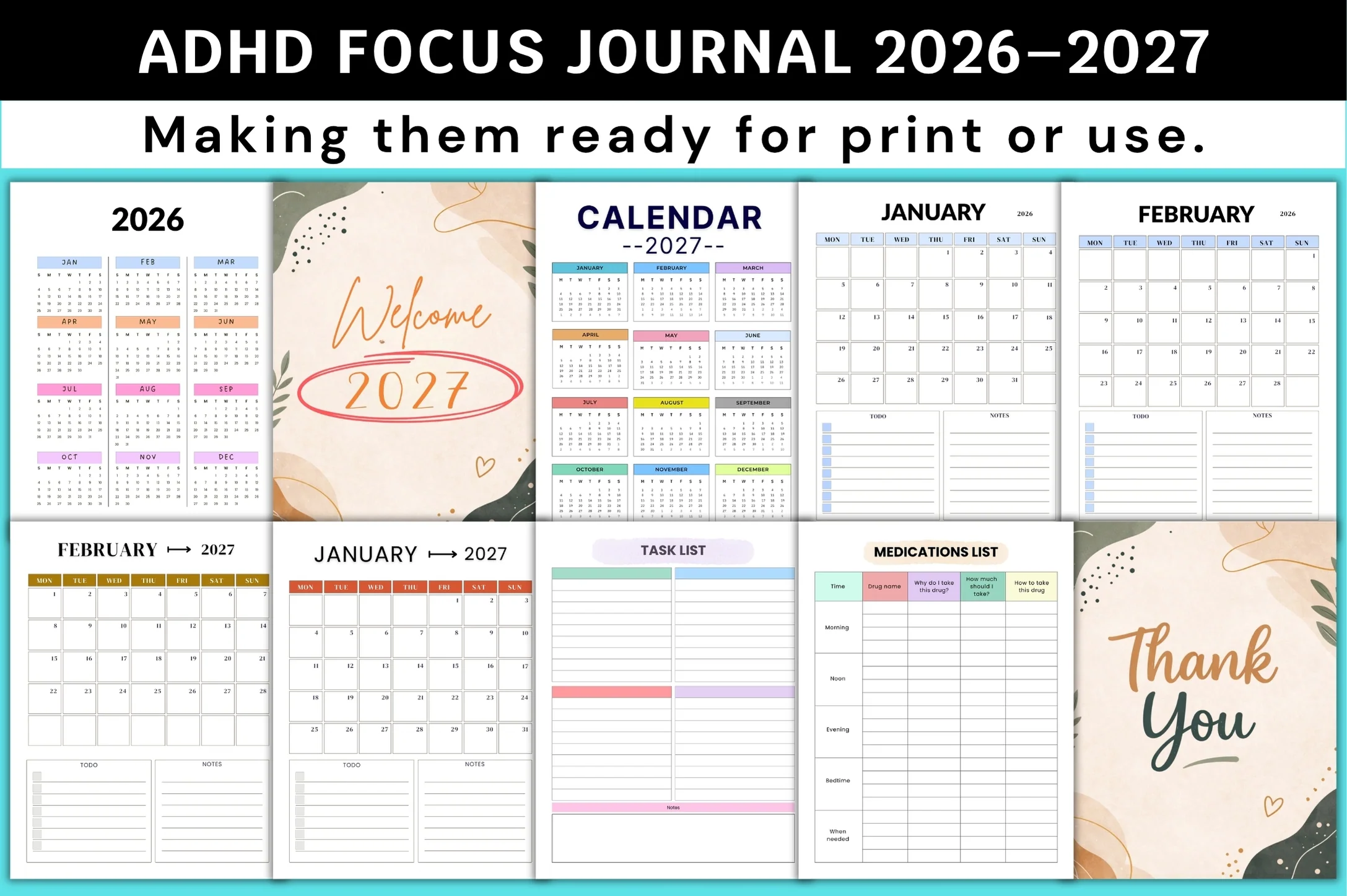 ADHD Focus Journal - Image 2