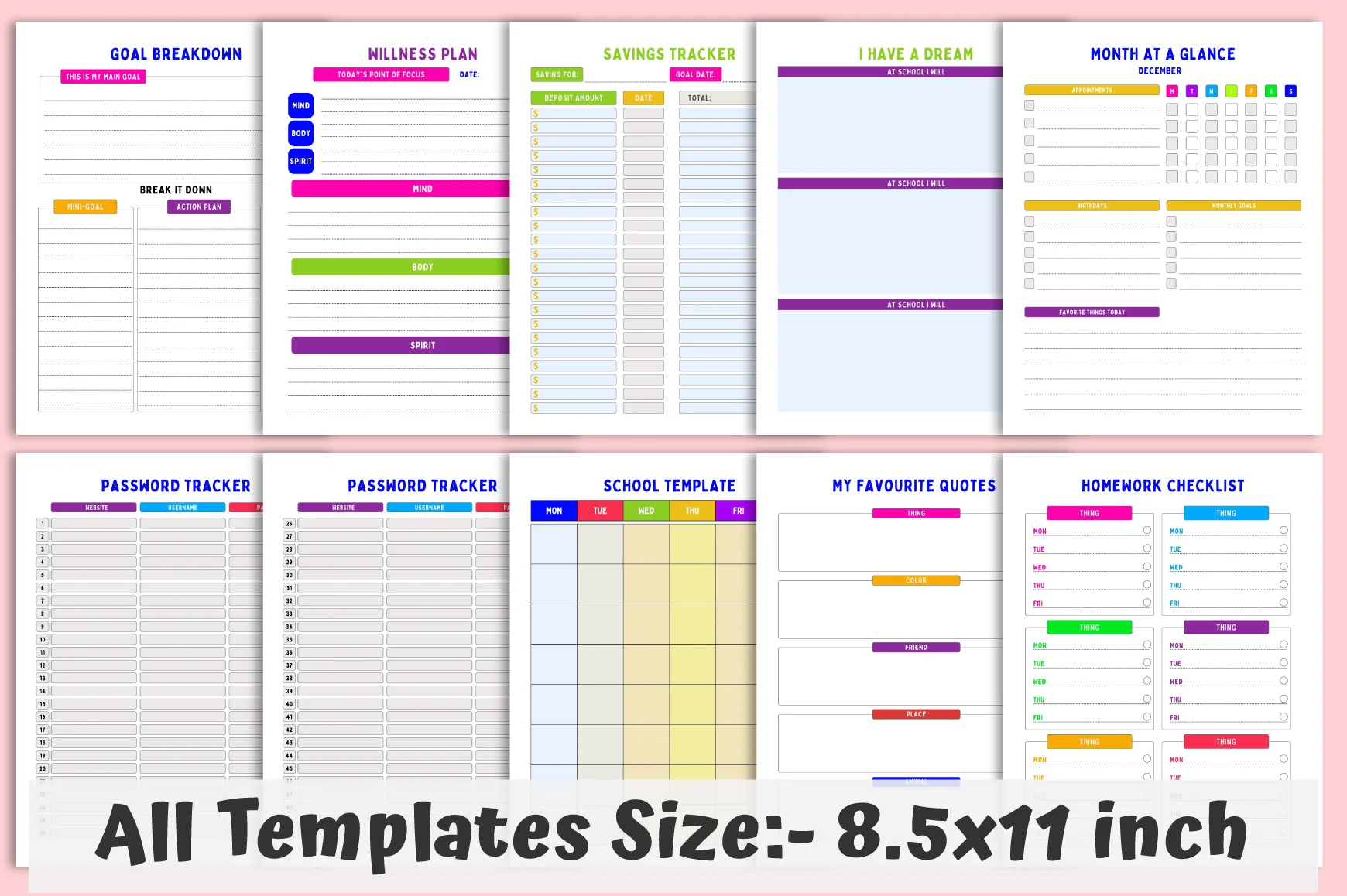 ADHD Kids Planner - Image 2