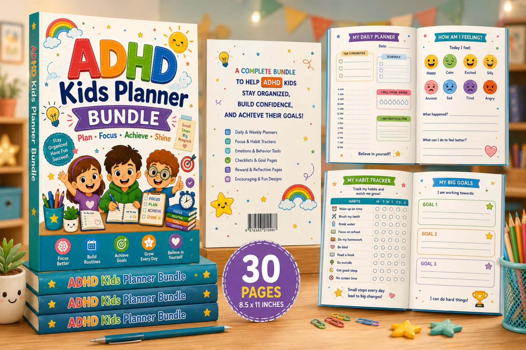 Adhd Kids Planner