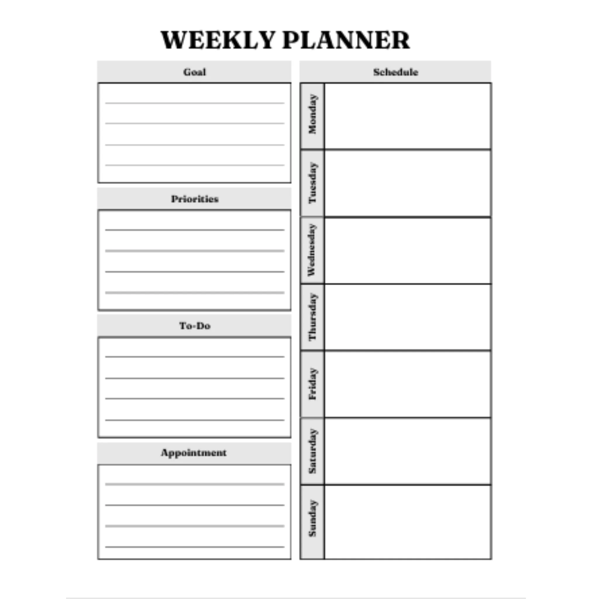 ADHD Planner Bundle - Image 3