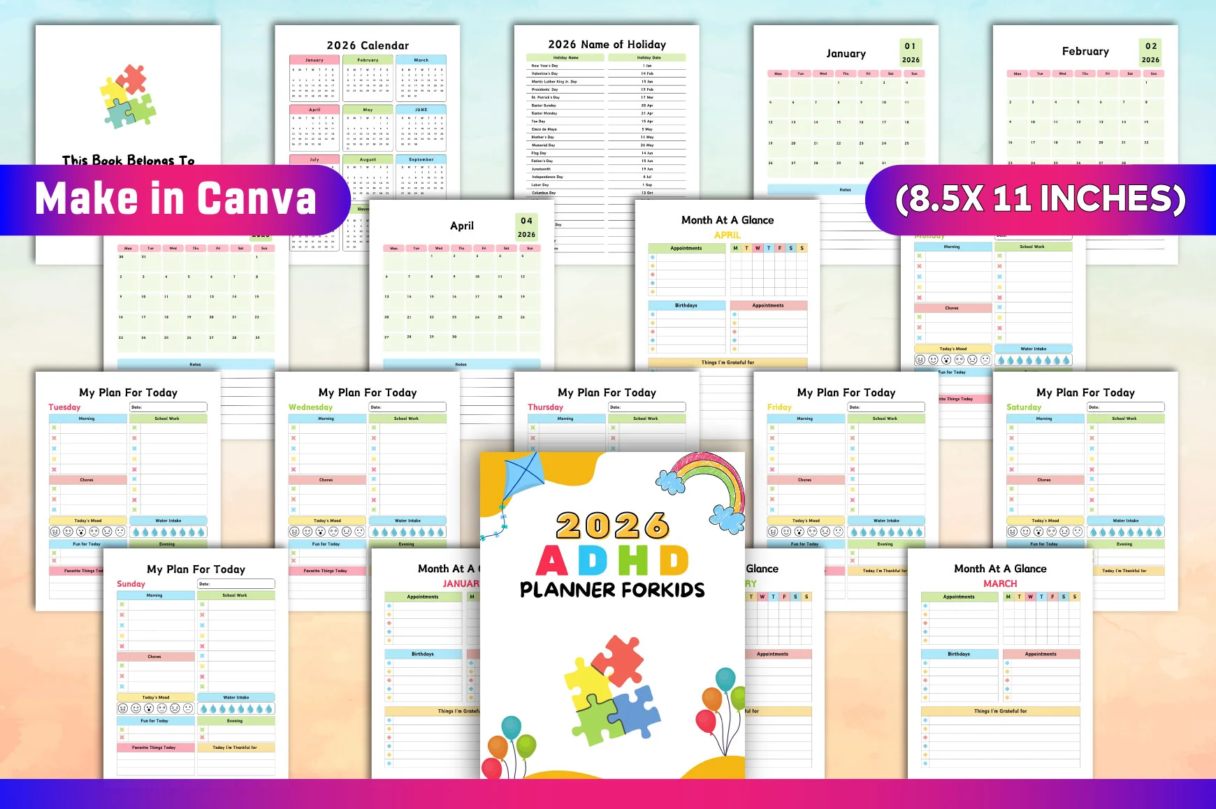 ADHD Planner for Kids - Image 2