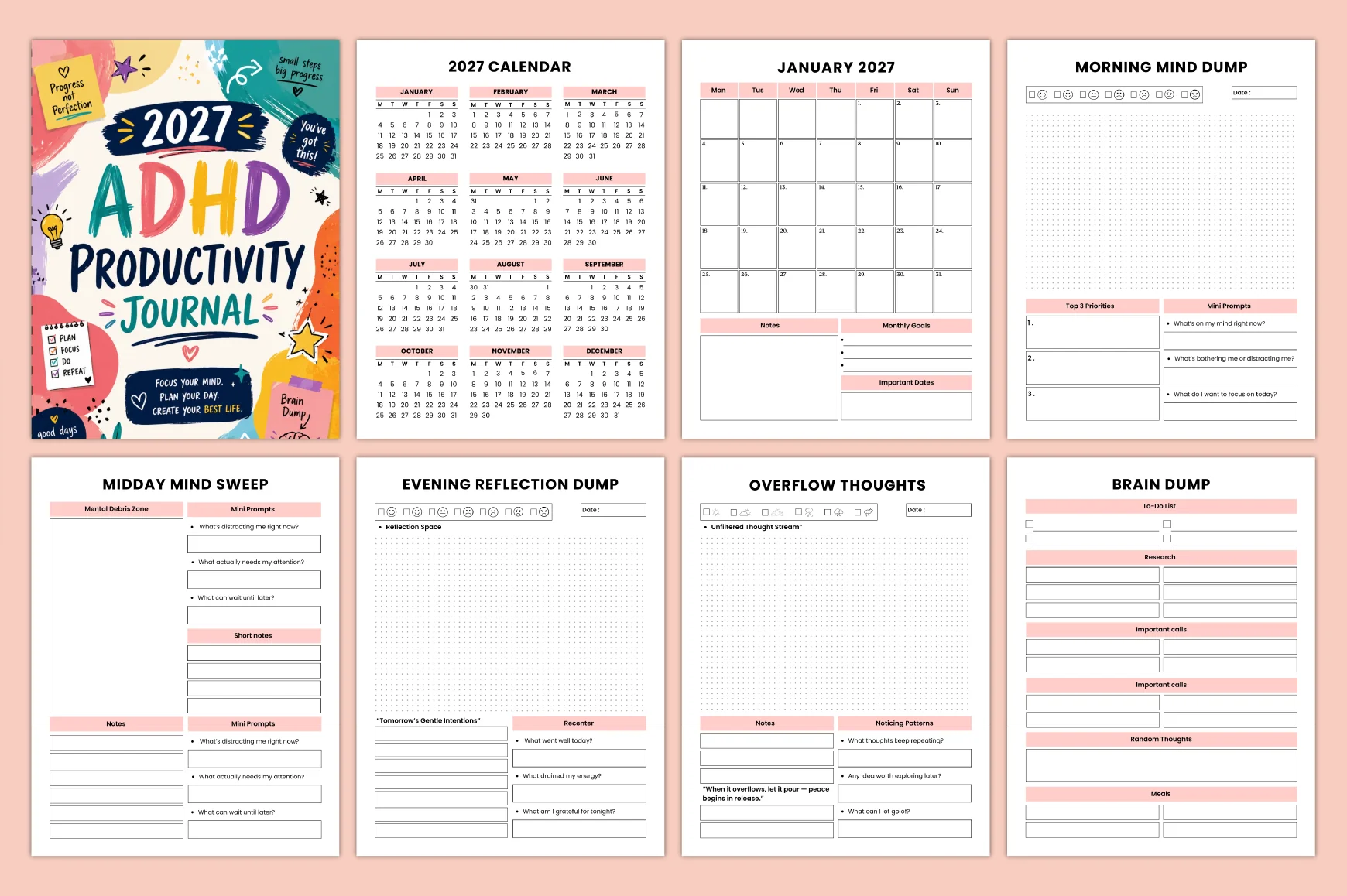 Adhd Productivity Journal - Image 2