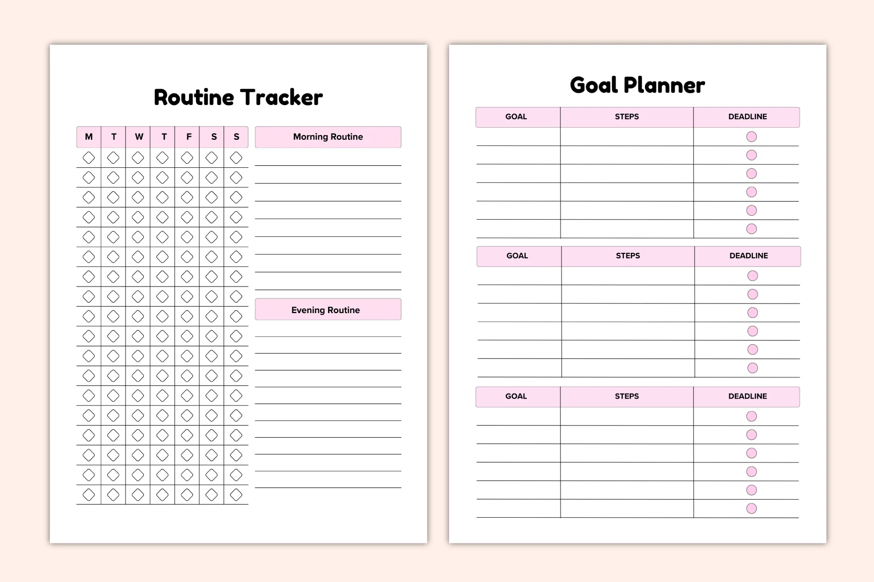ADHD Self-Care Support Planner - Image 2