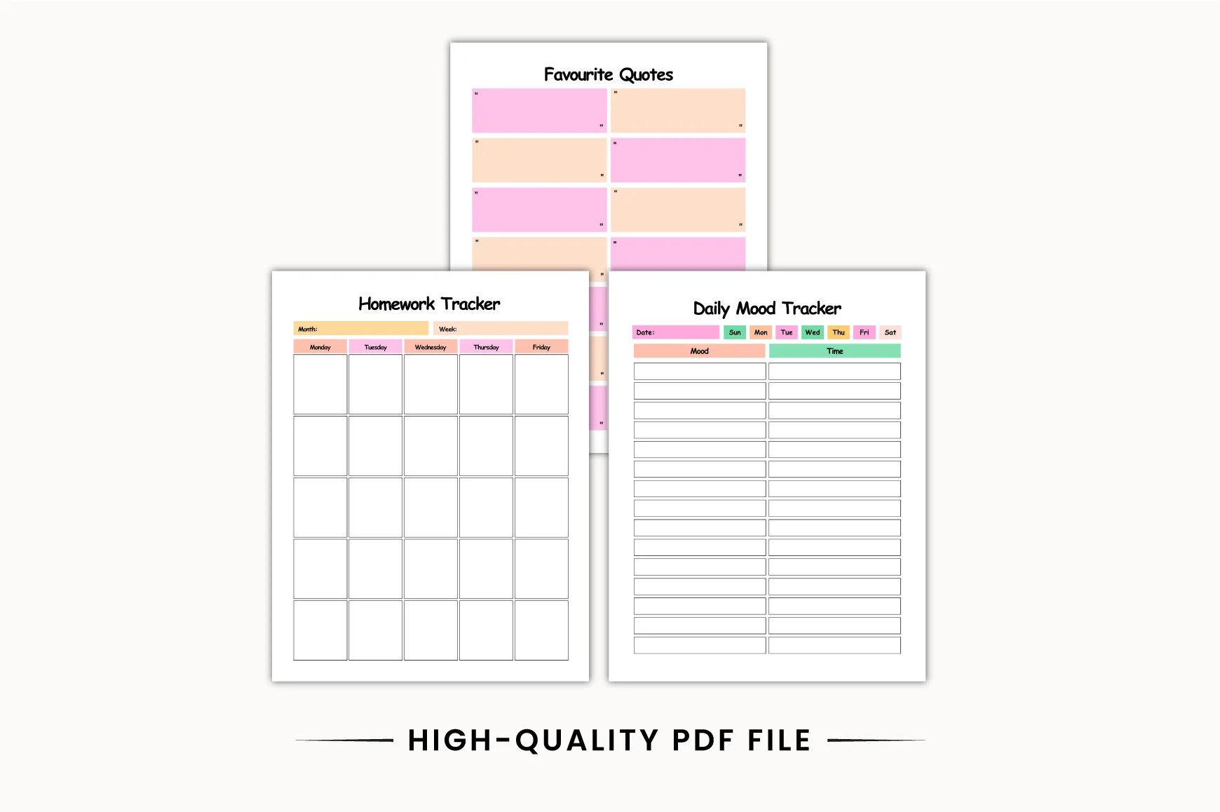 ADHD Student School Planner - Image 2