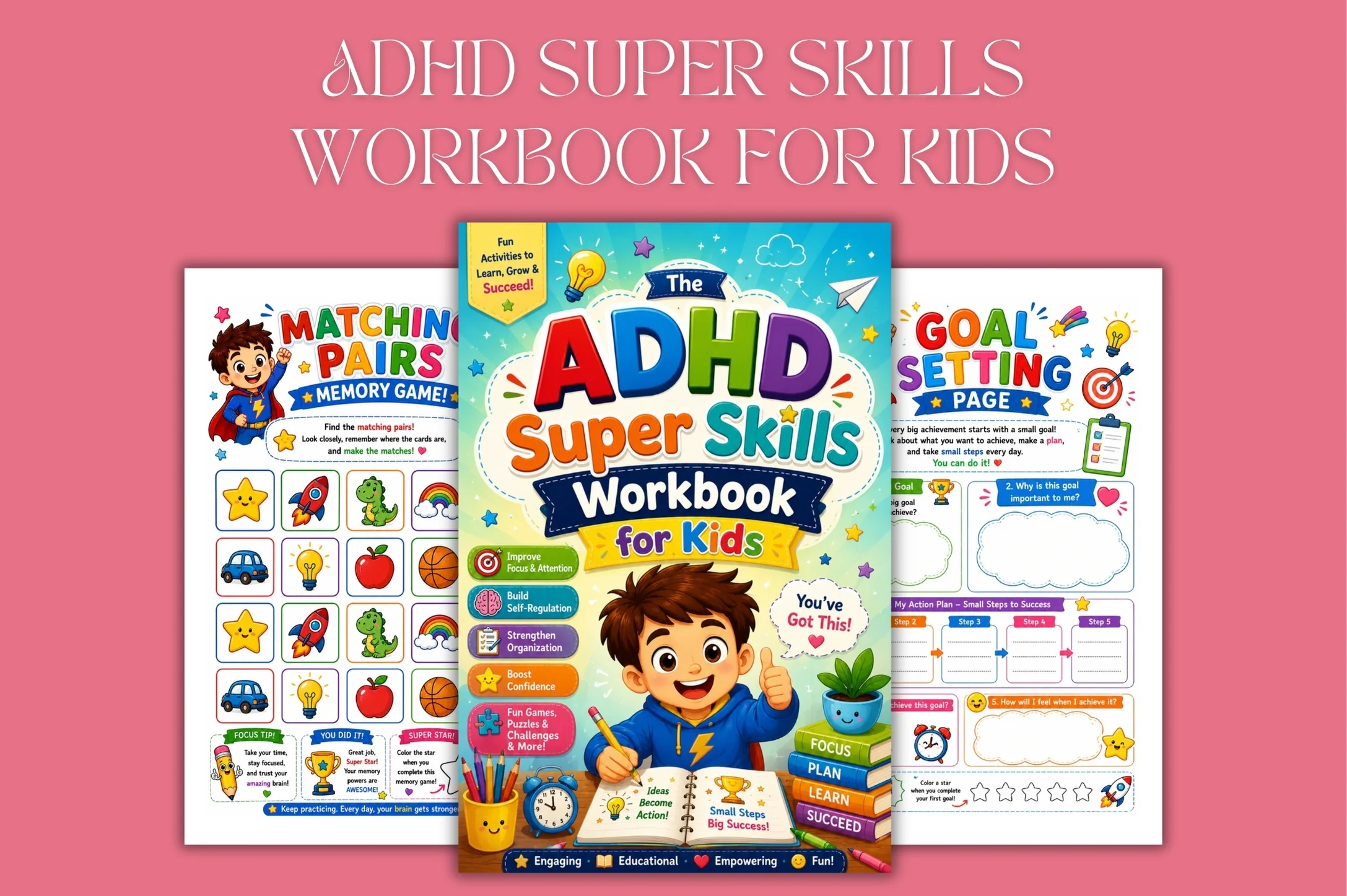 Adhd Super Skills For Kids Workbook - Image 3