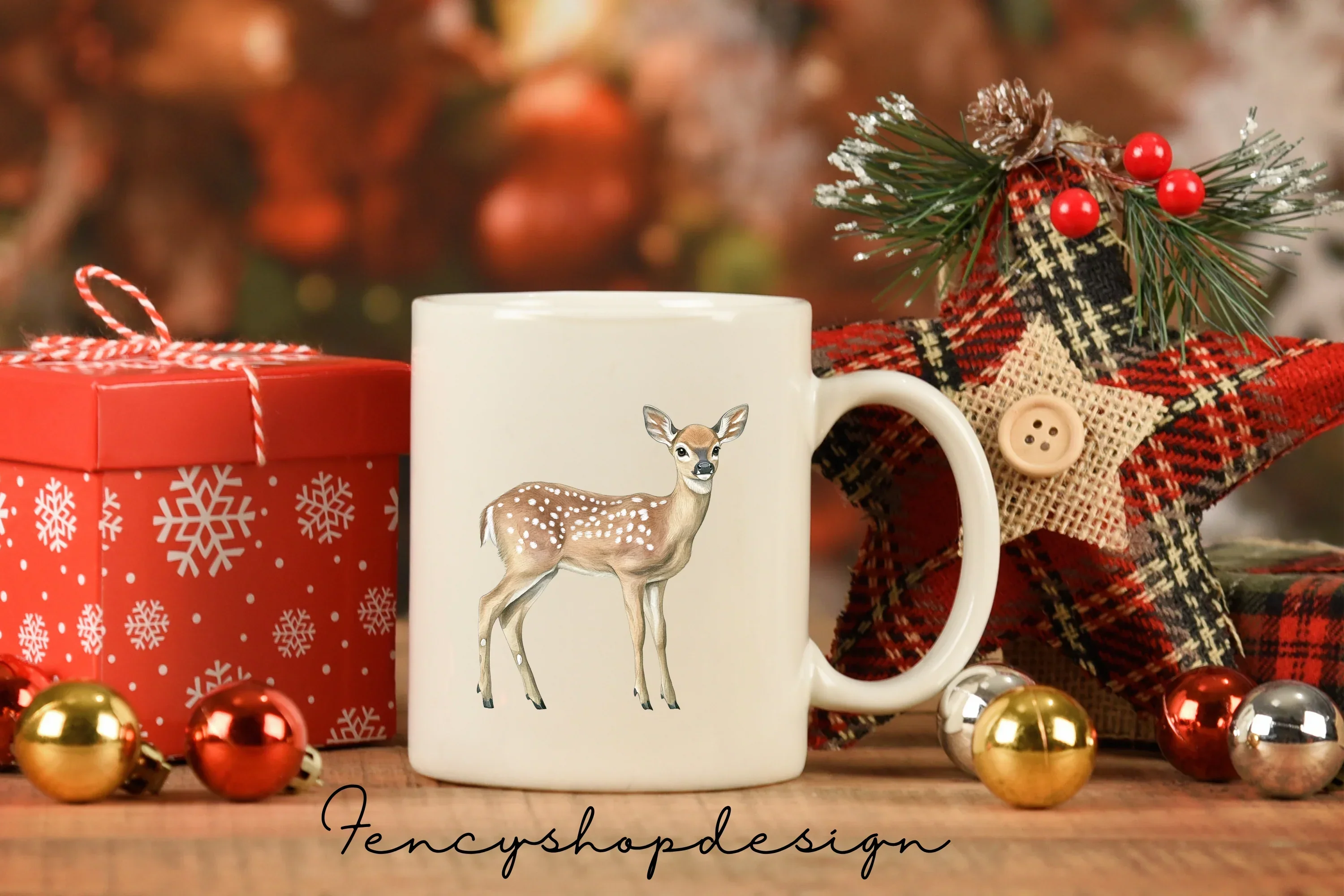 Adorable Baby Deer Fawn Clipart Bundle - Image 7