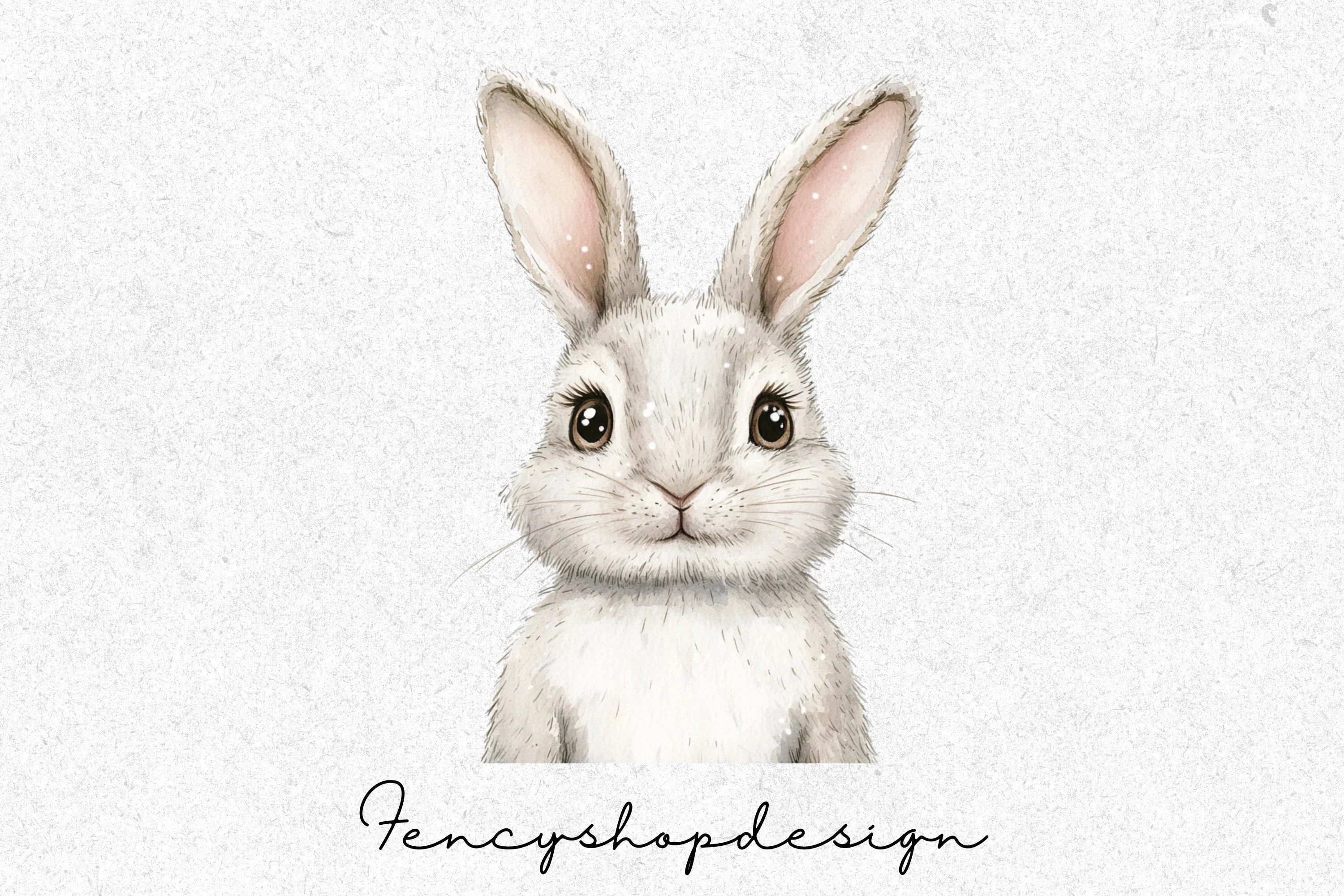 Adorable Bunny Clipart Bundle - Image 4