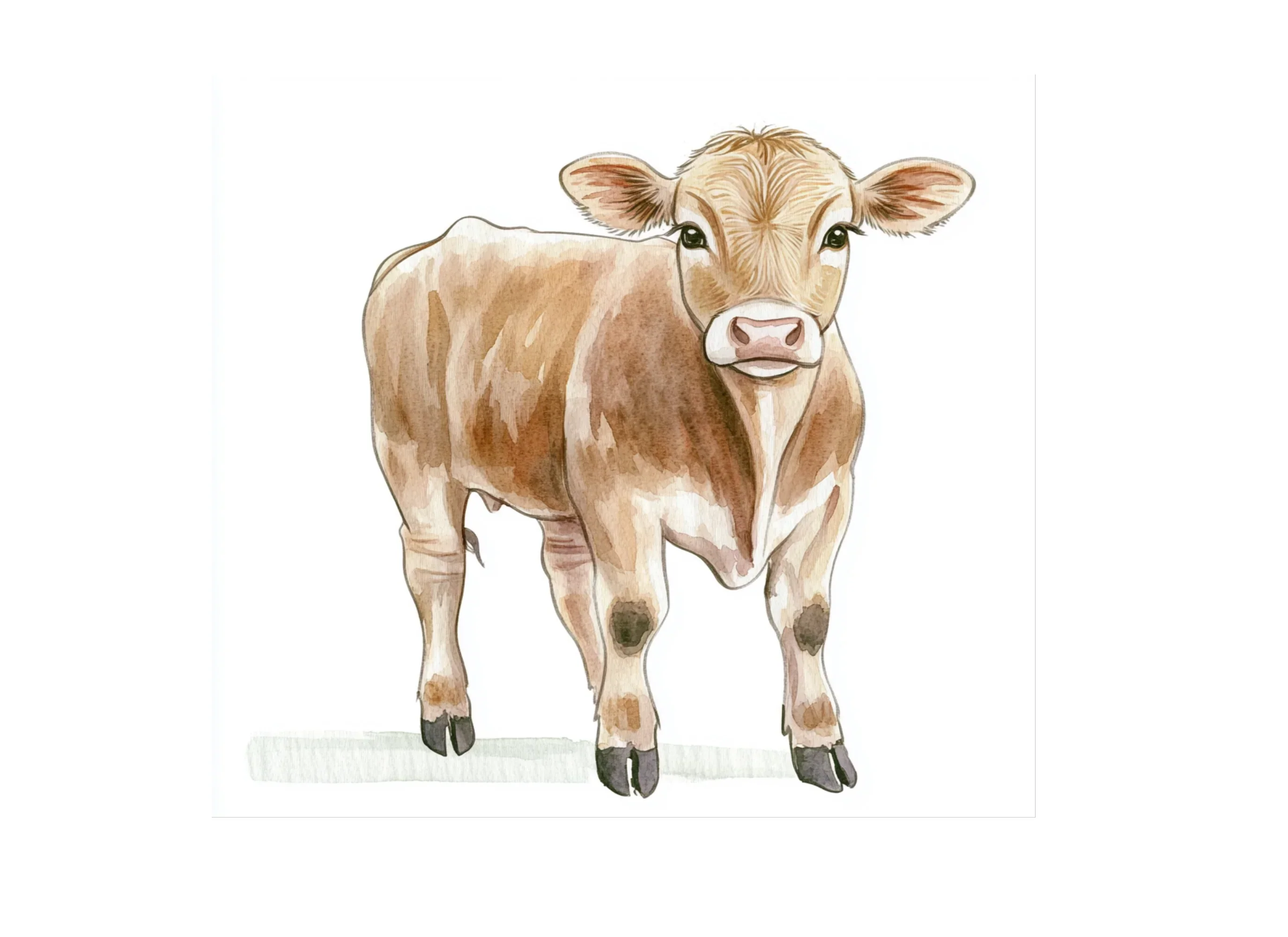 Adorable Calf Clipart Bundle - Image 2