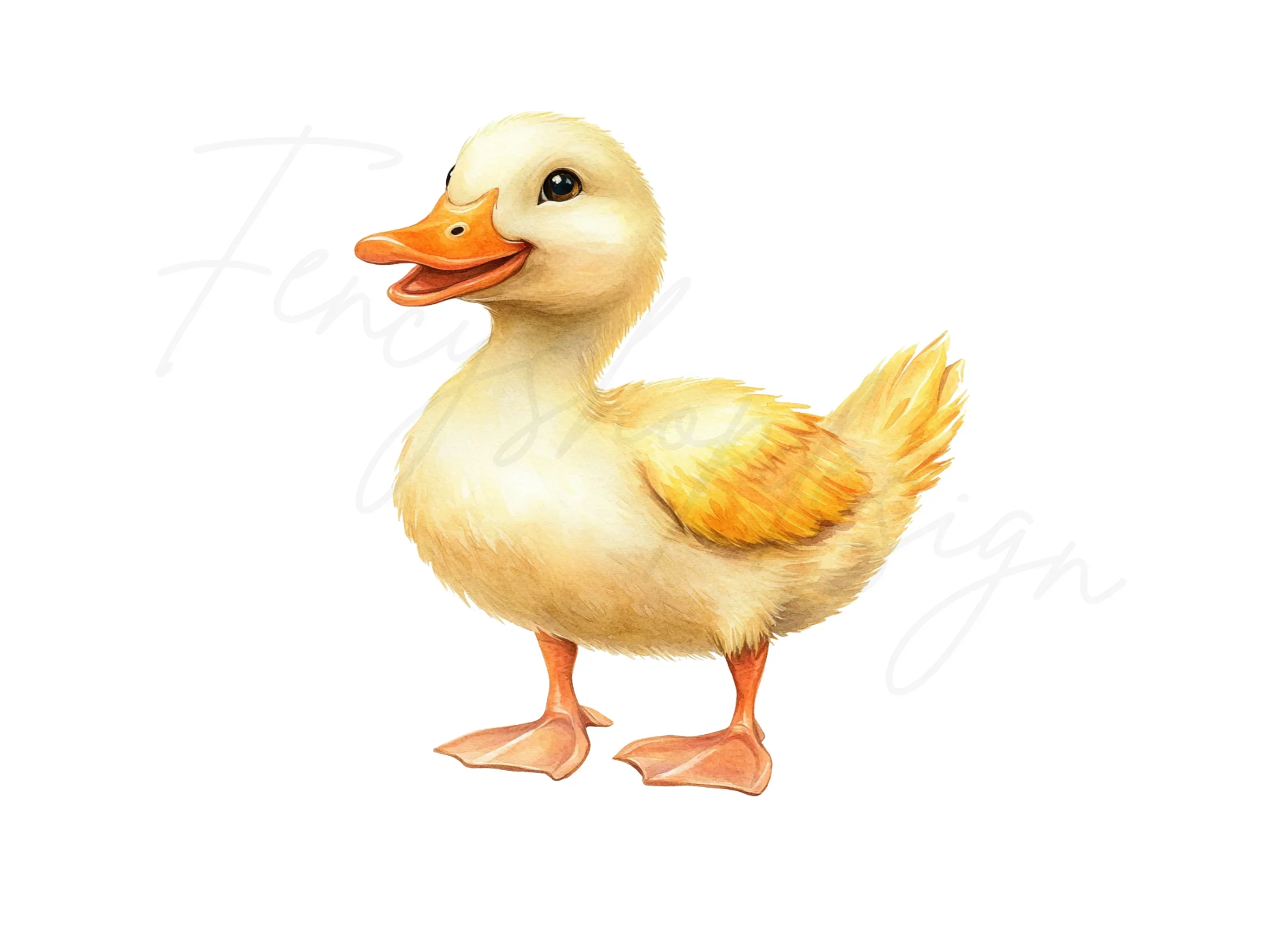 Adorable Duckling Illustration Clipart Bundle - Image 3