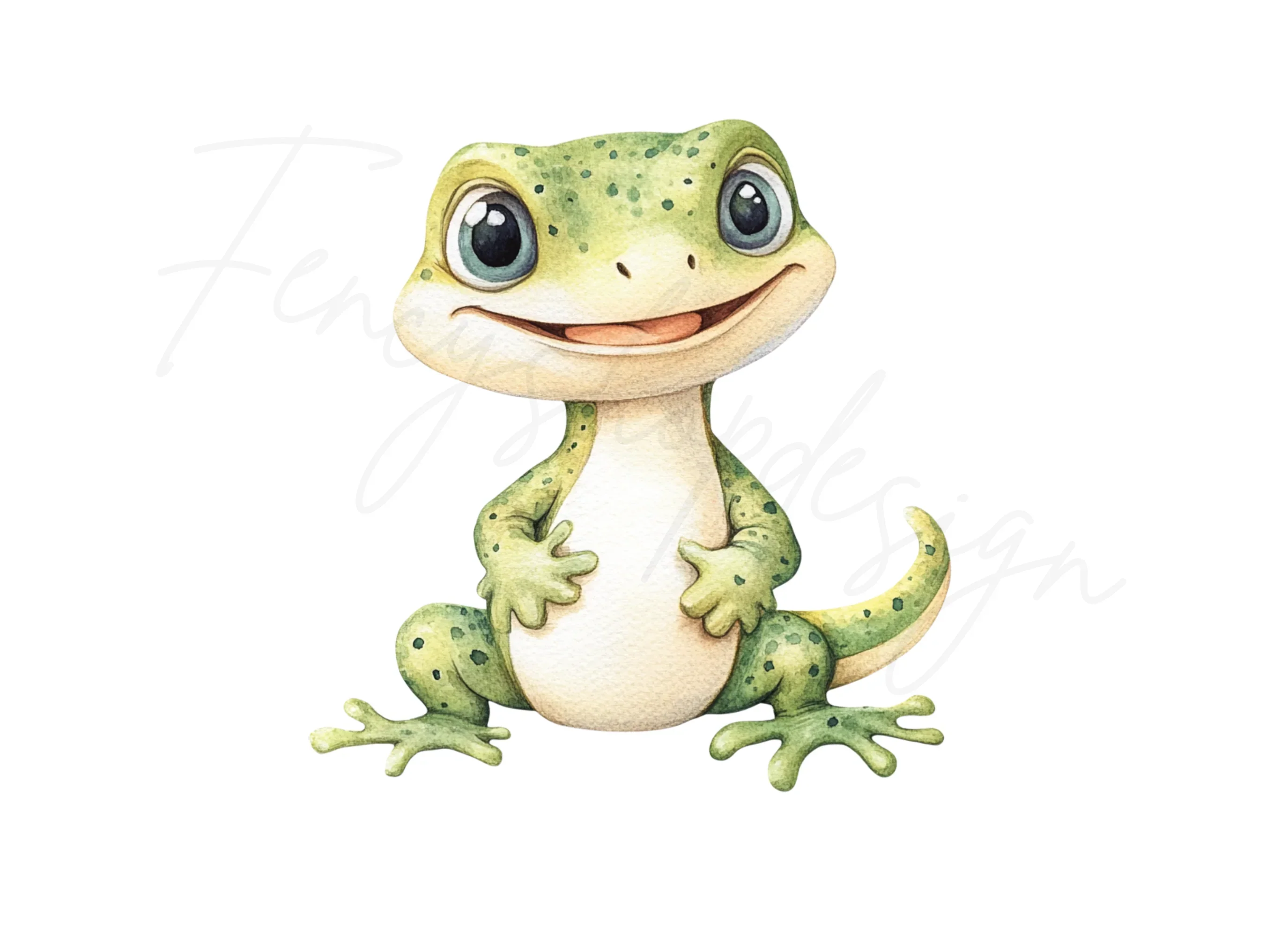 Adorable Lizard Clipart Bundle - Image 2