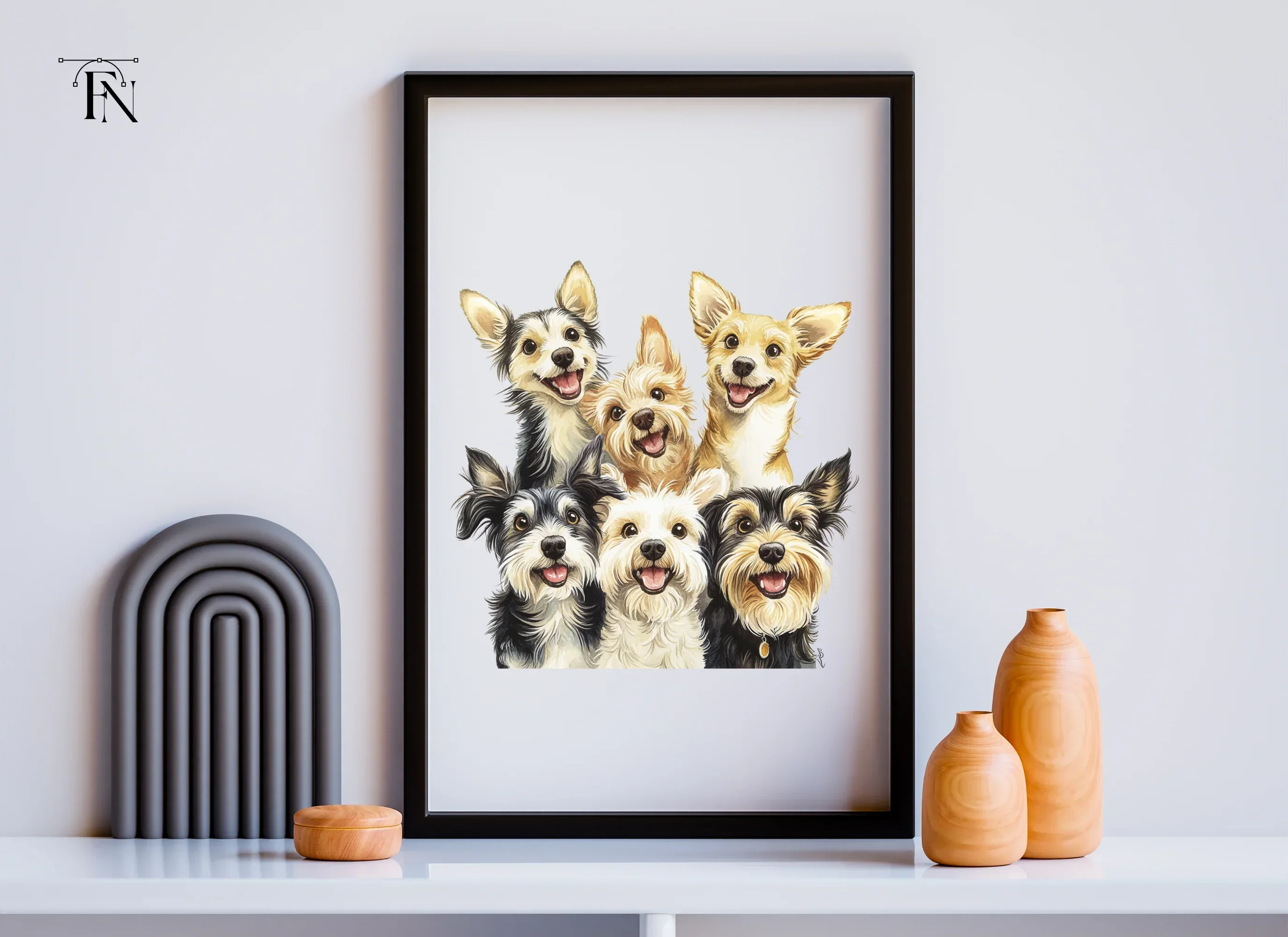 Adorable Puppy Clipart Bundle - Image 3