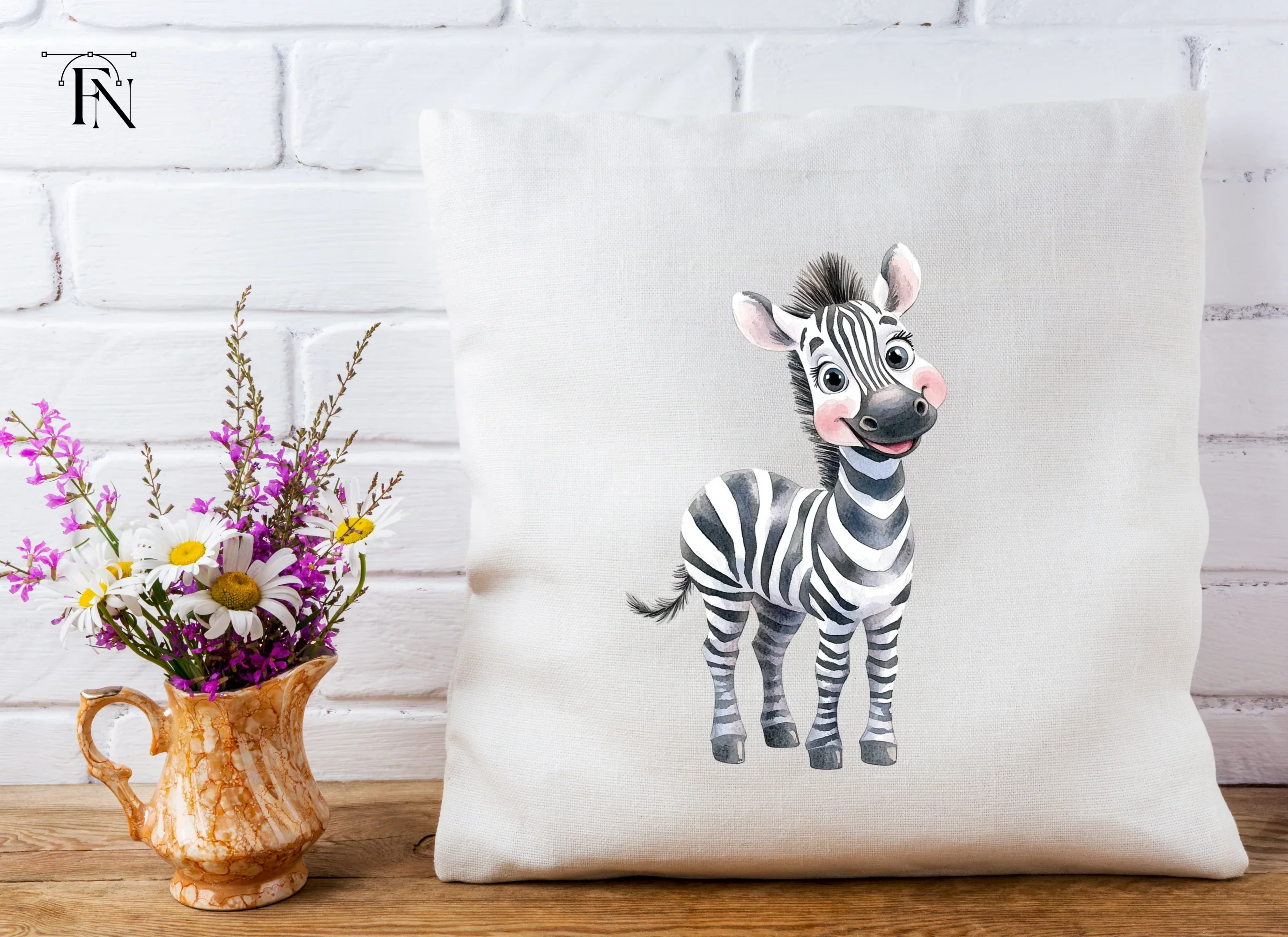 Adorable Zebra Clipart Bundle - Image 5