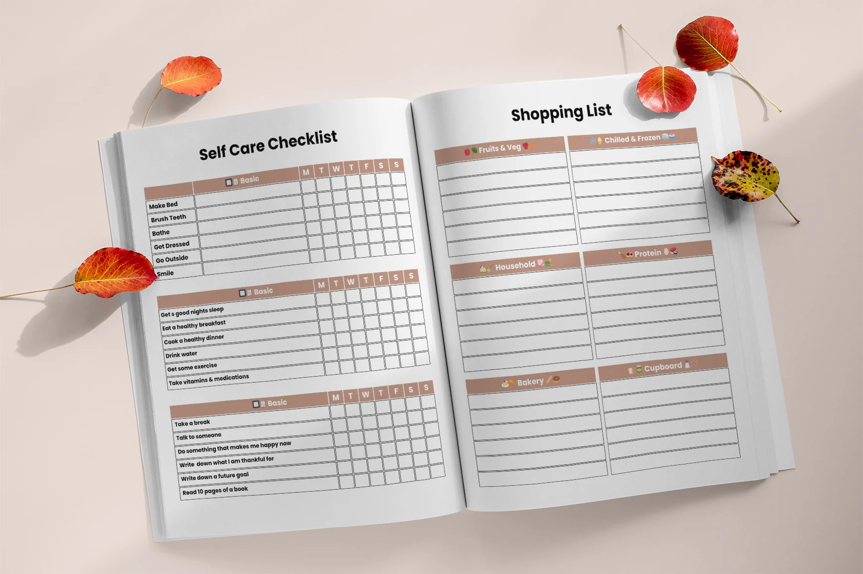 Aesthetic Self-Improvement Planner - Image 3