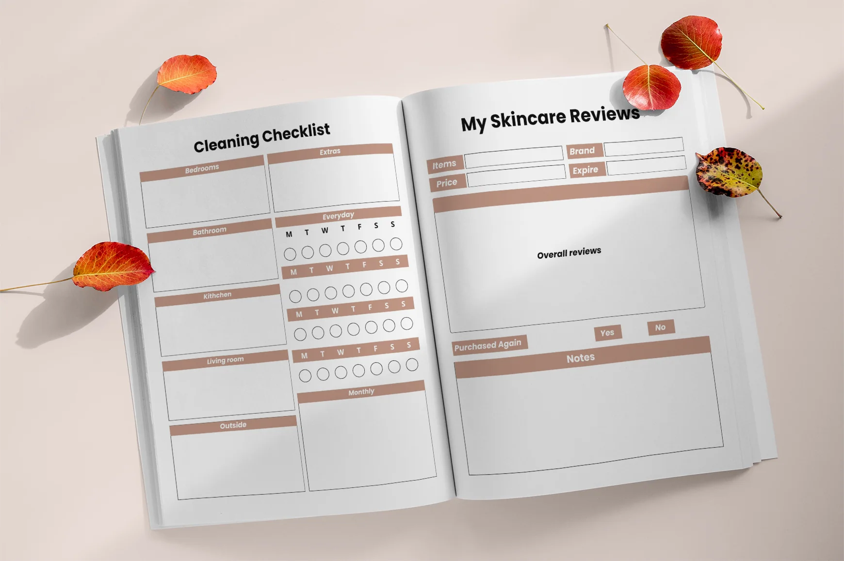 Aesthetic Self-Improvement Planner - Image 4