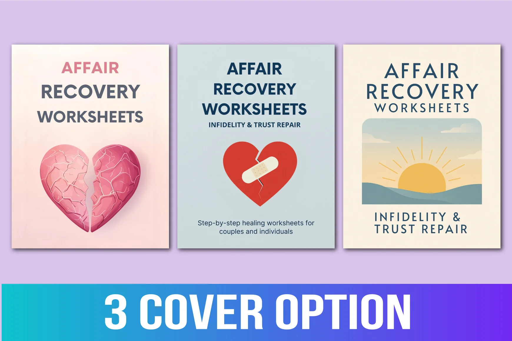 Affair Recovery Worksheets Planner - Image 2