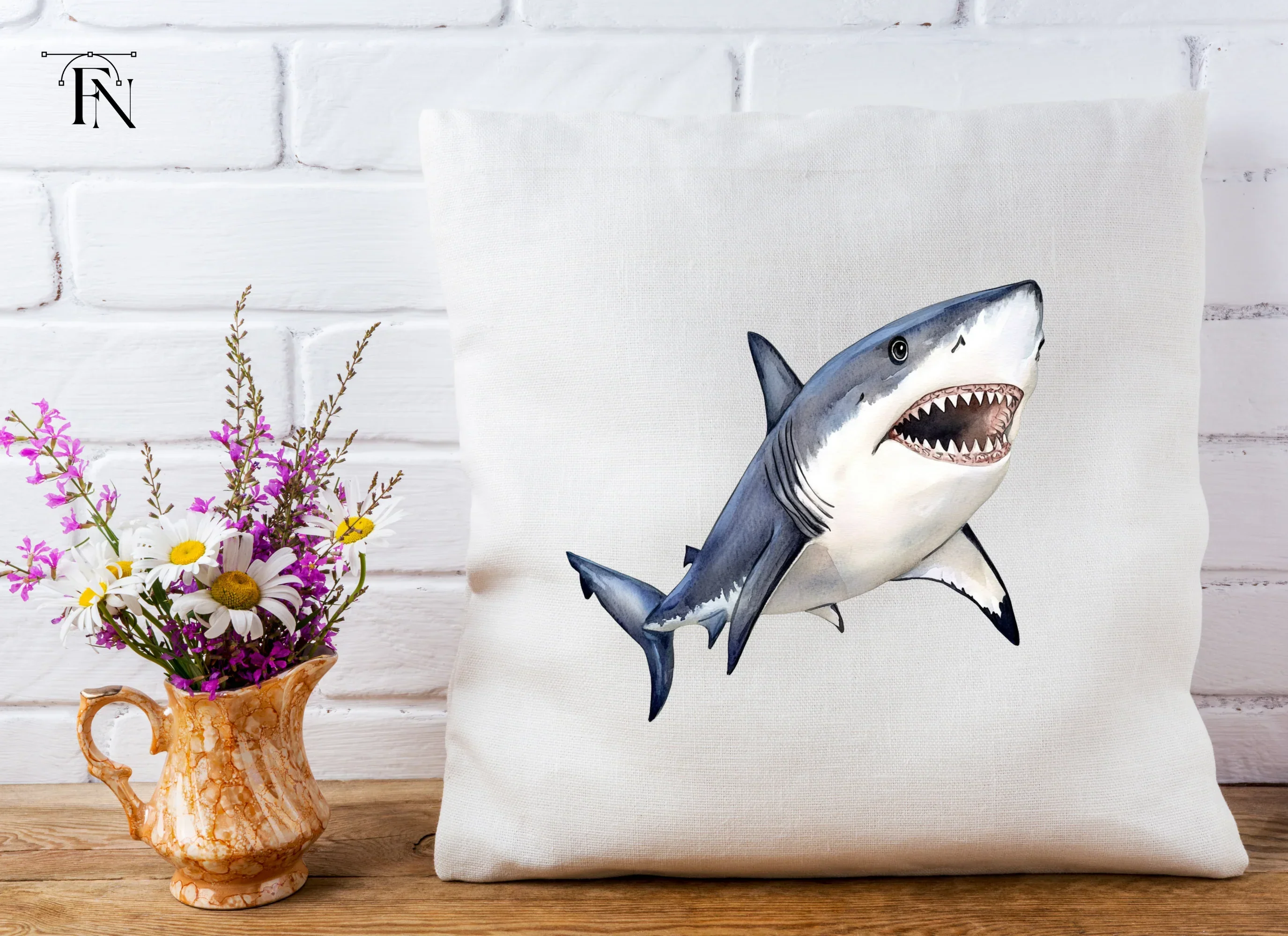 Aggressive Shark Jaws Clipart Bundle - Image 5