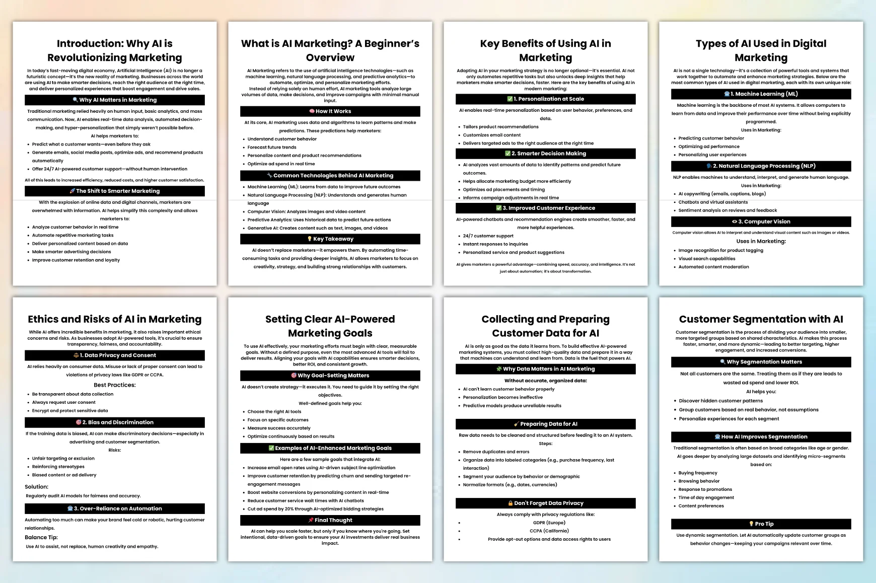 AI Marketing Strategy Guide Planner - Image 3