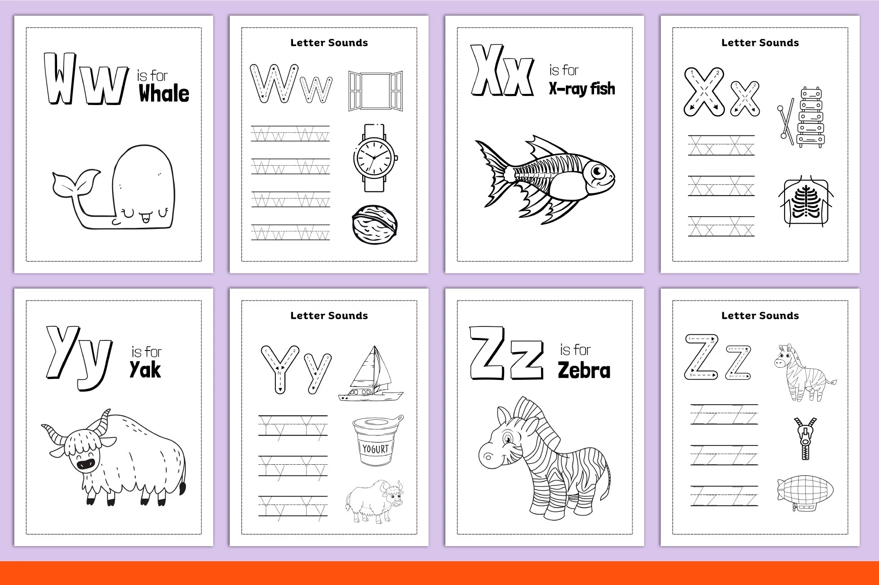 Alphabet Preschool Learning Planner for Kids - Image 4
