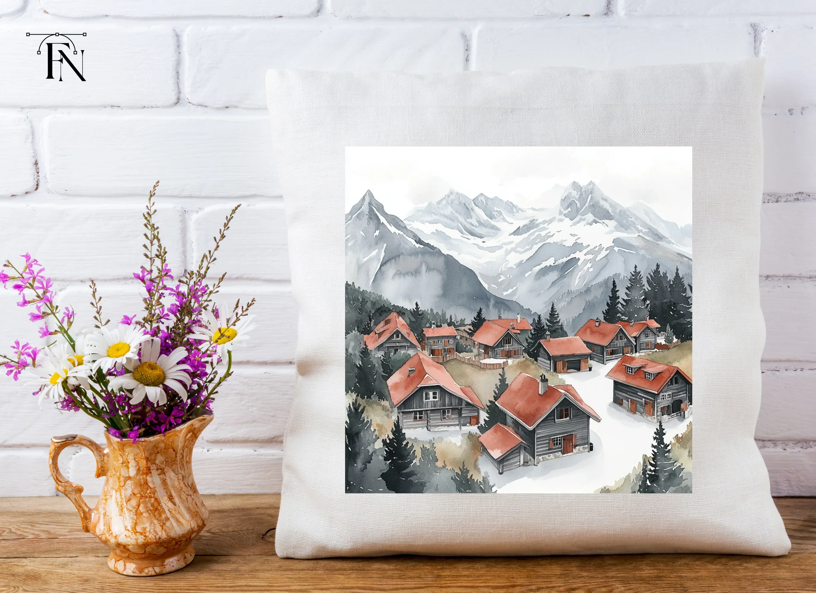 Alpine Village Clipart Bundle - Image 5