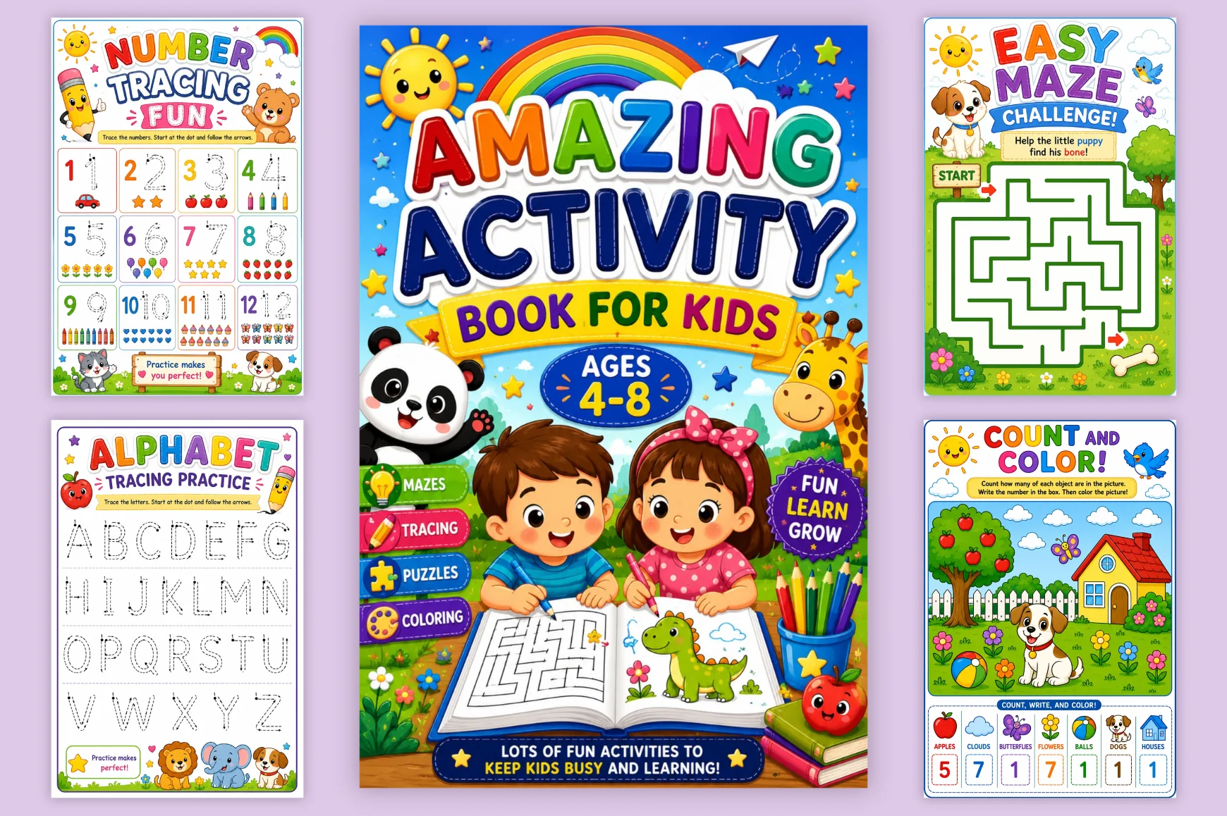 Amazing Activity For Kids Book - Image 6