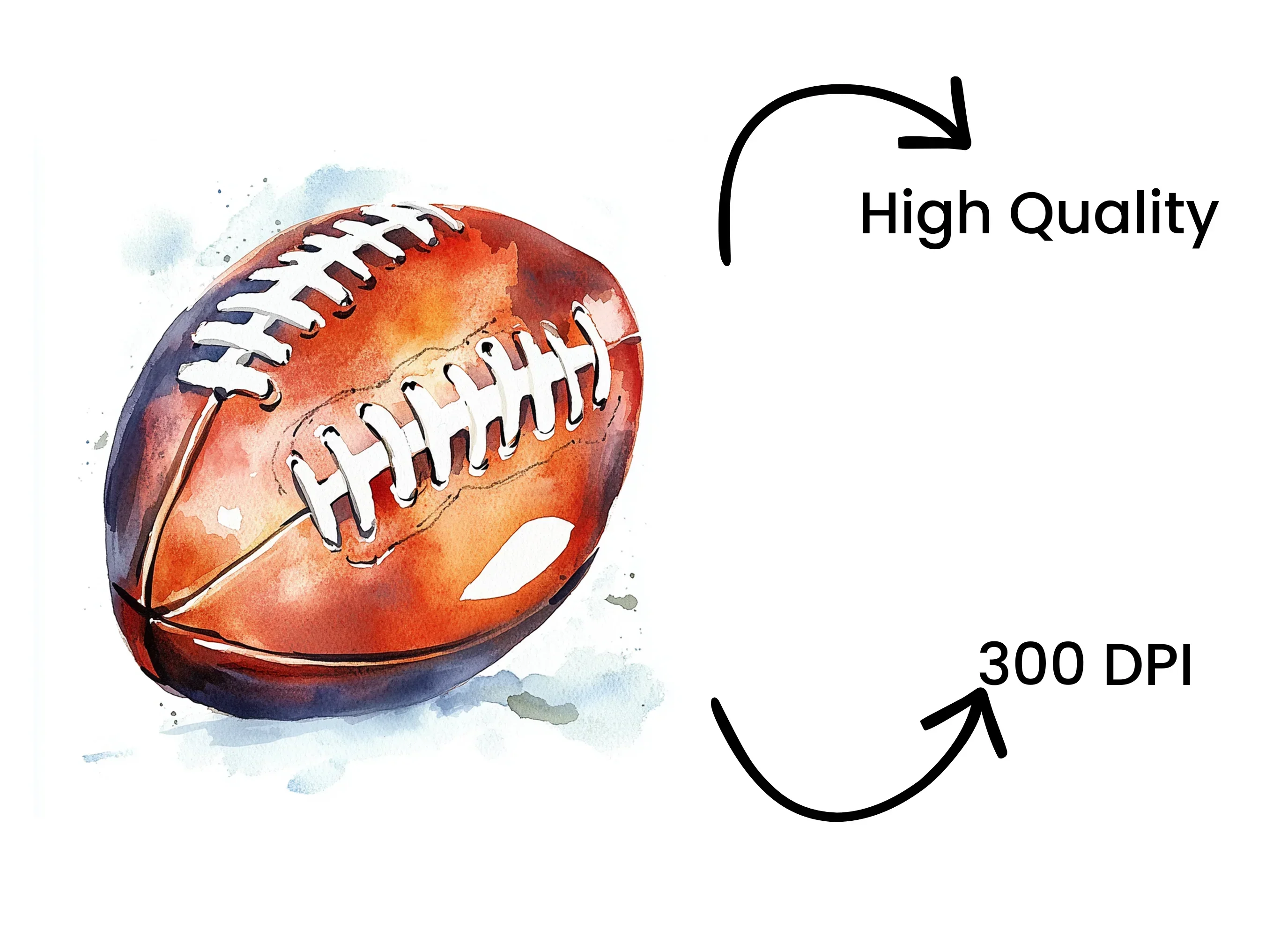 American Football Clipart Bundle - Image 4
