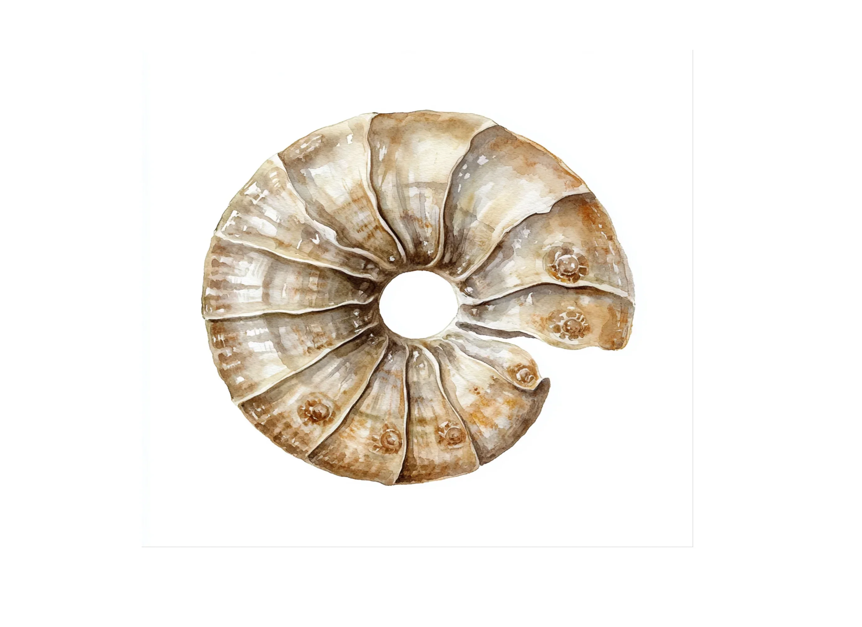 Ammonite Fossil Clipart Bundle - Image 2