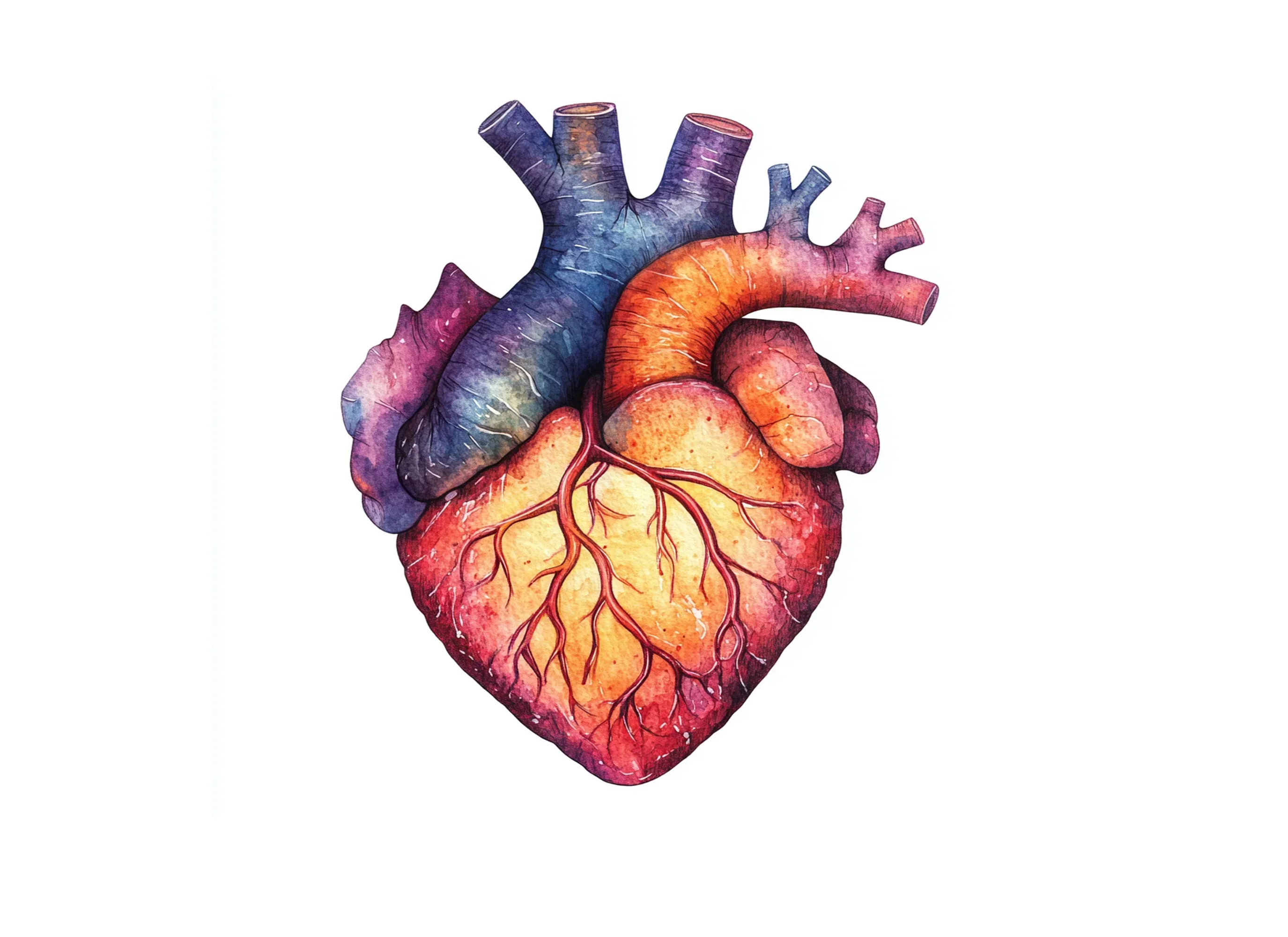 Anatomical Heart Clipart Bundle - Image 3