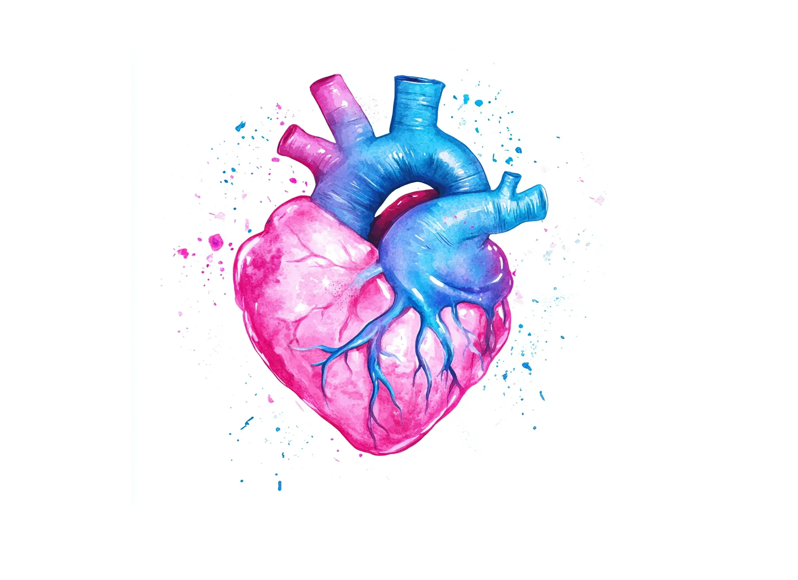 Anatomical Hearts Clipart Bundle - Image 3