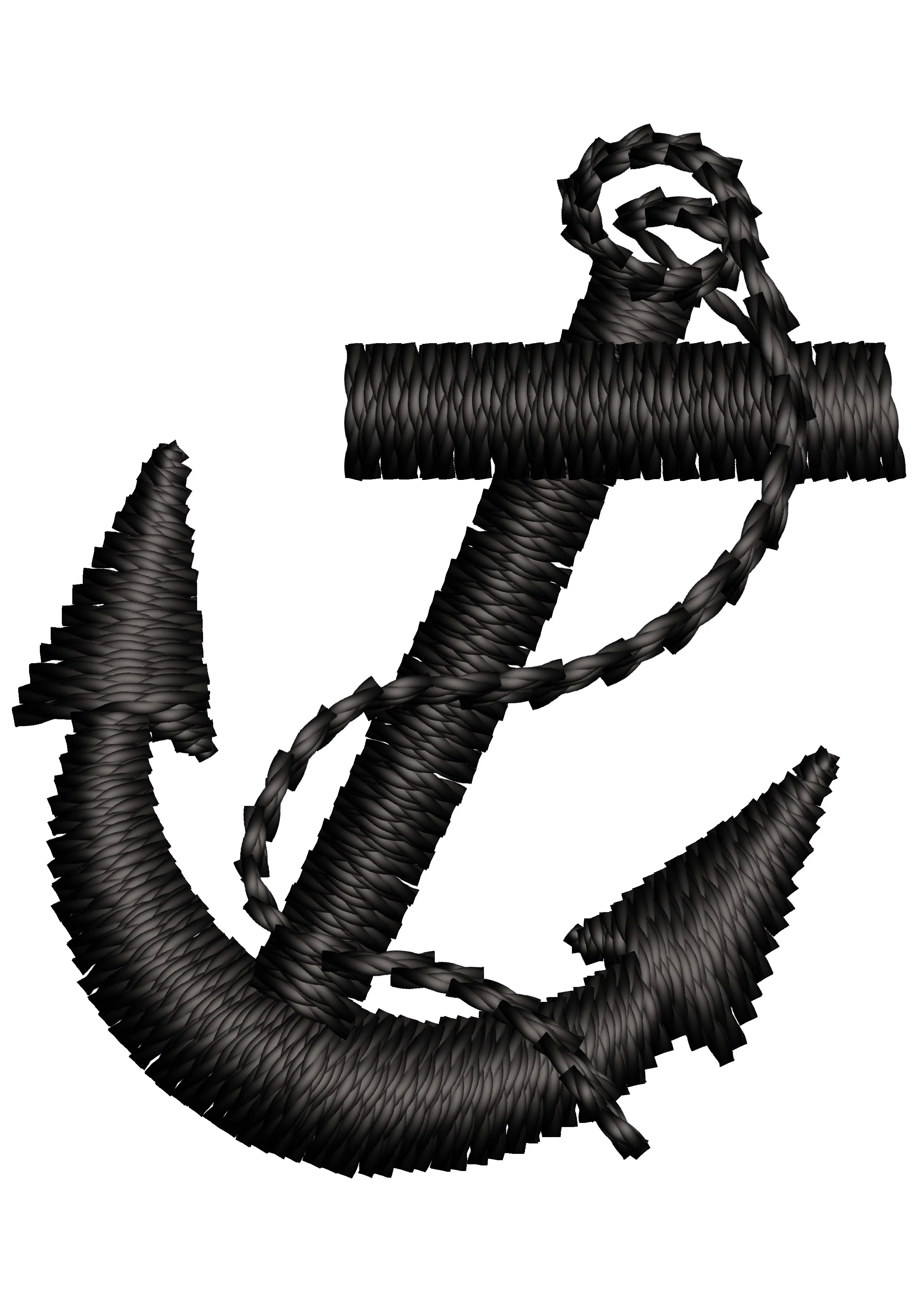 Anchor Embroidery Design