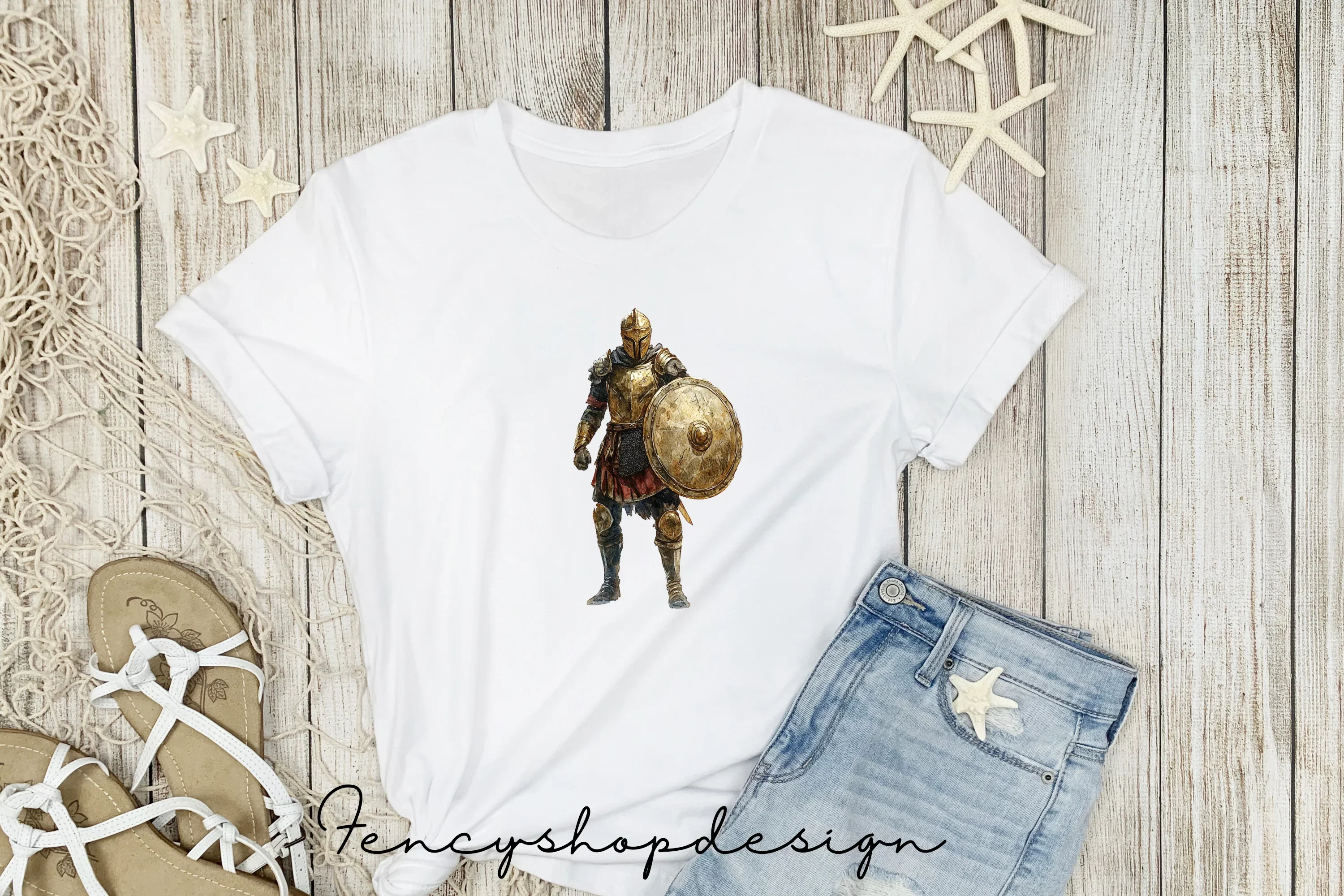 Ancient Greek Warrior Clipart Bundle - Image 5