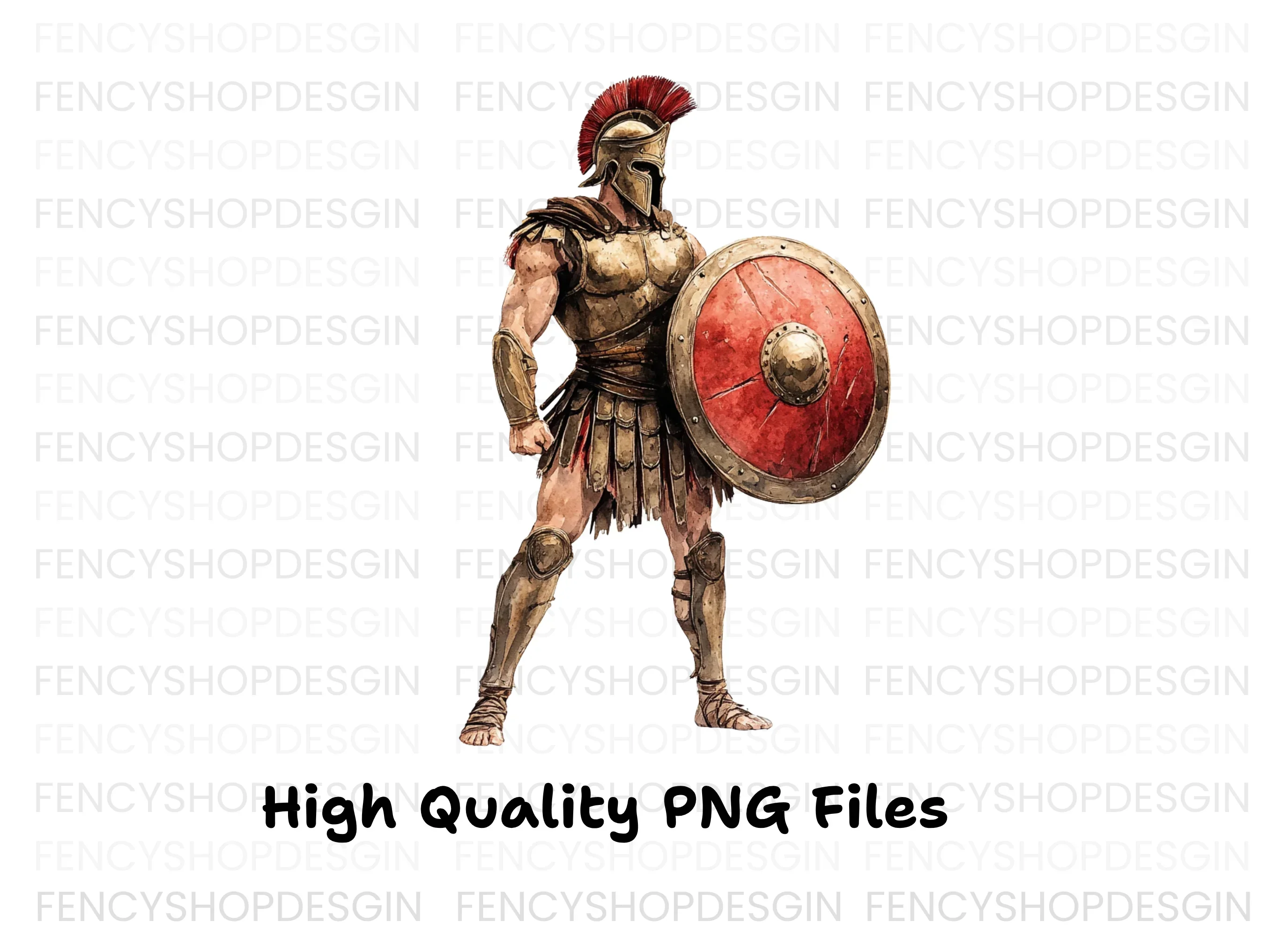 Ancient Roman Warrior Clipart Bundle - Image 3