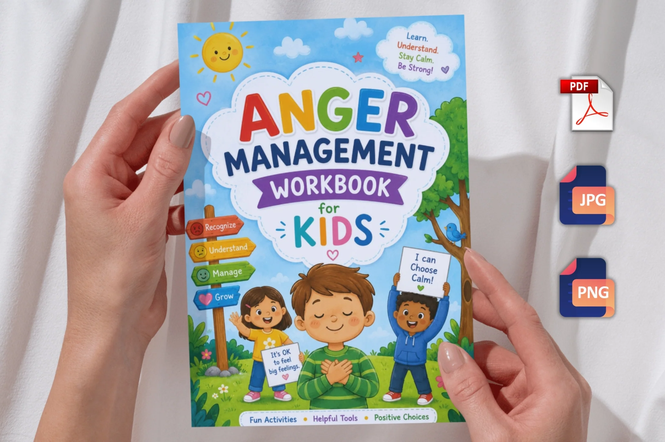 Anger Management For Kids Workbook - Image 5