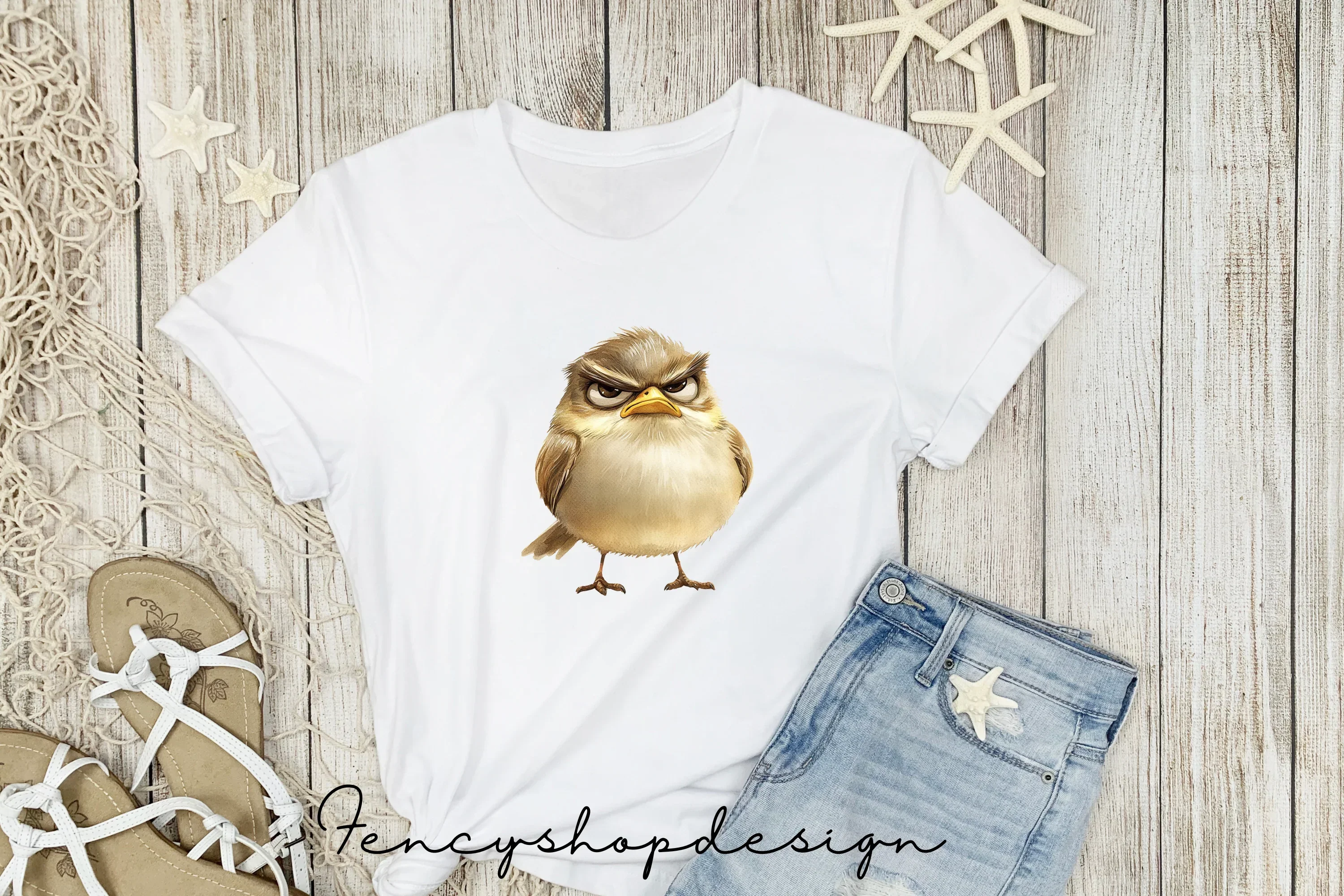 Angry Cartoon Bird Clipart Bundle - Image 5