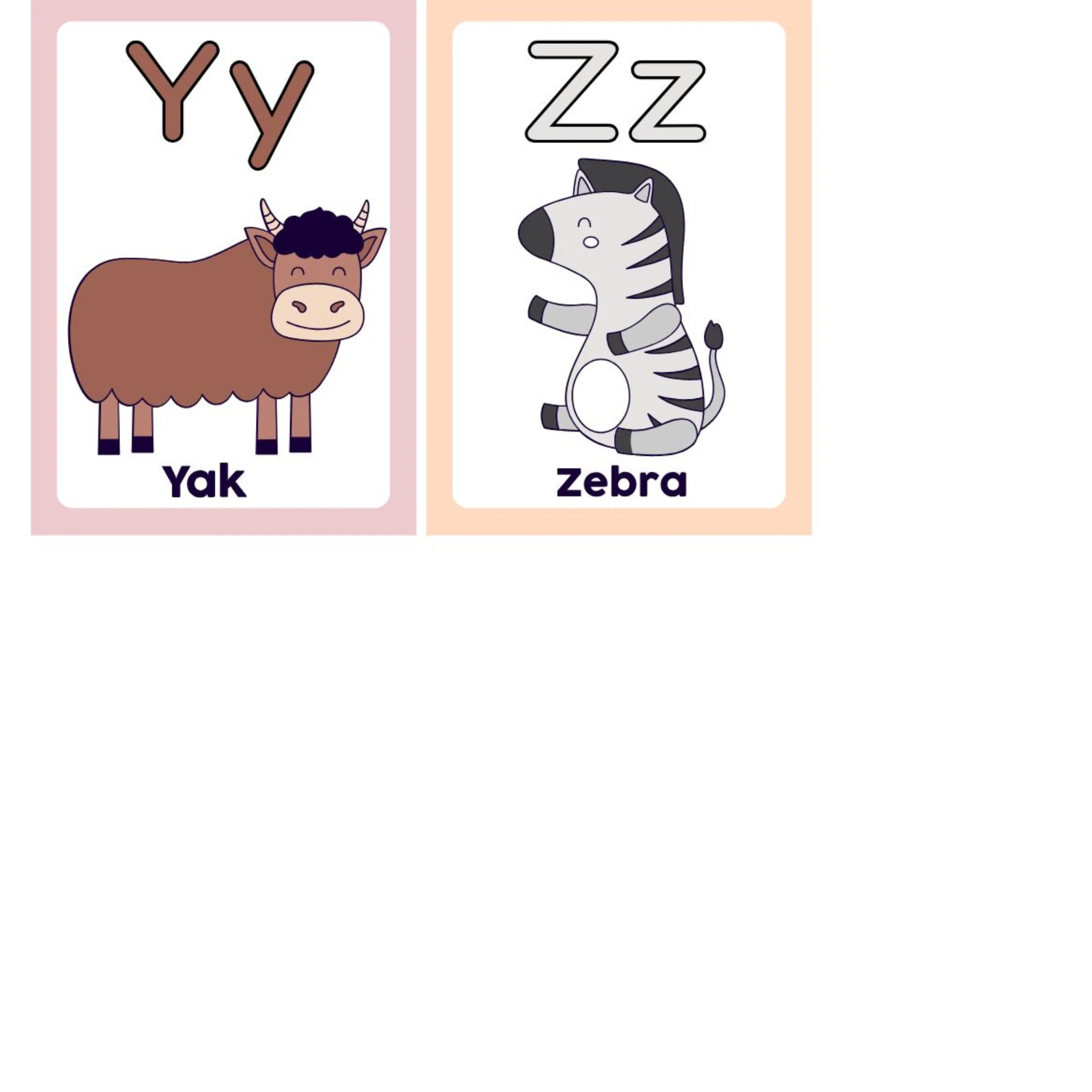 Animal Alphabet Flashcards for Kids - Image 4