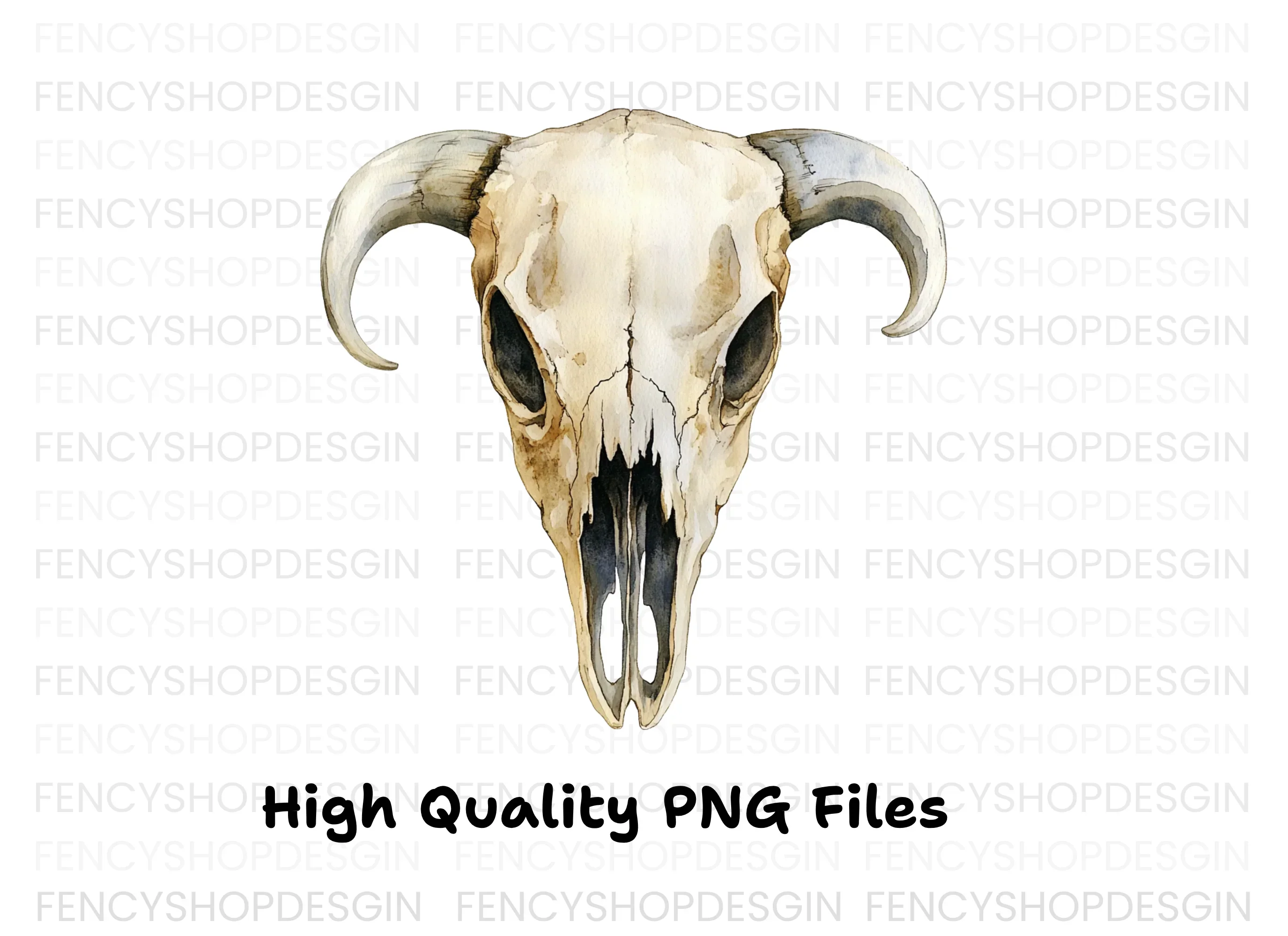 Animal Skull Clipart Bundle - Image 3