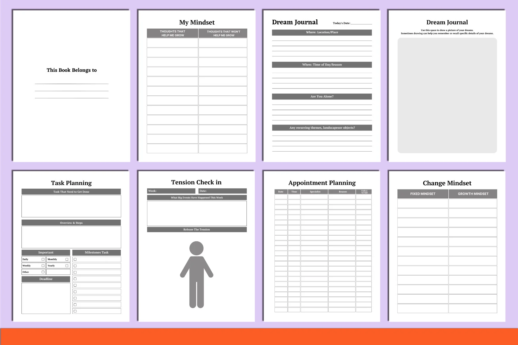 Anxiety and Depression Workbooks - Image 2