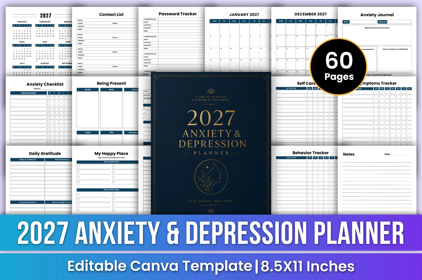 Anxiety Depression Planner